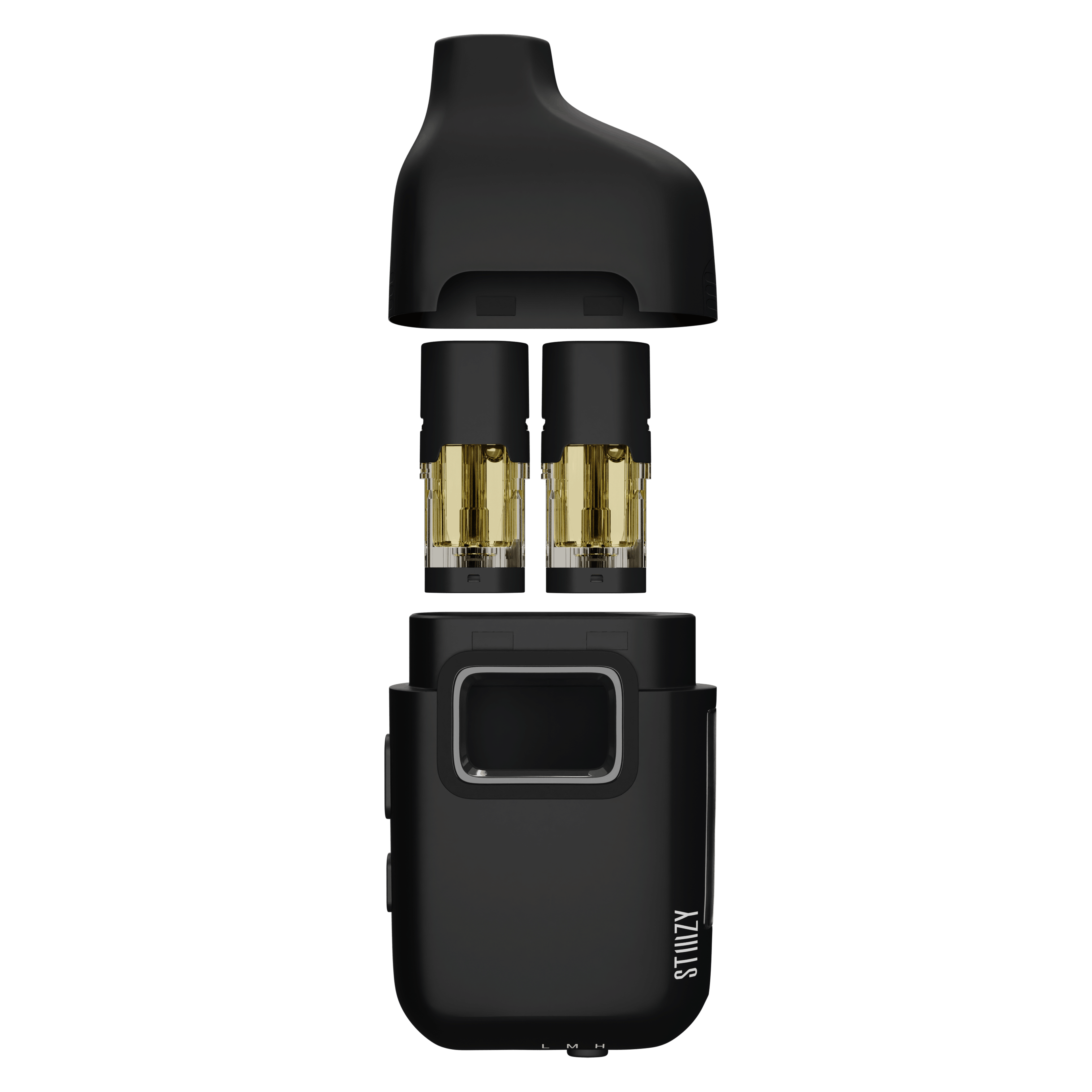 STIIIZY: Bar Battery (Dual Pod) - Black - STIIIZY - - $30 - Paraphernalia
