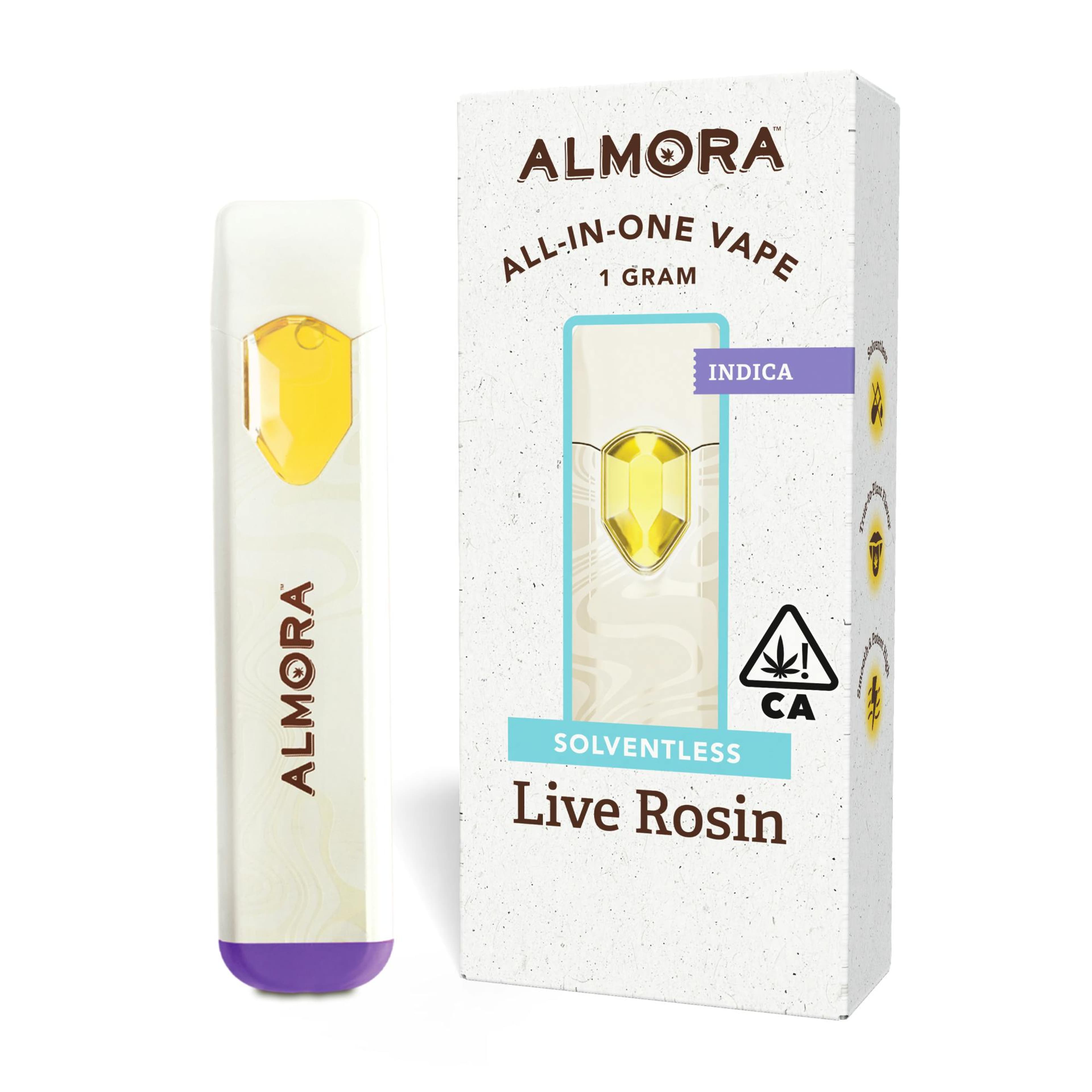 Solventless Live Rosin Skywalker OG AIO 1g - Almora - - $48 - Concentrates