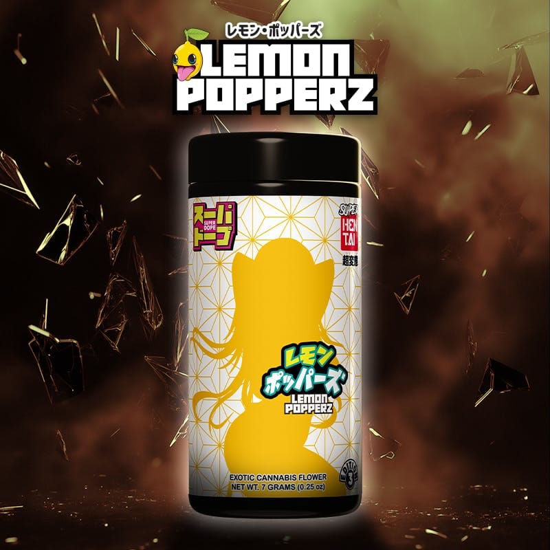 Lemon Popperz 26.68% - 7G - Super Dope - Lemon Popperz (S) - $110 - Flower
