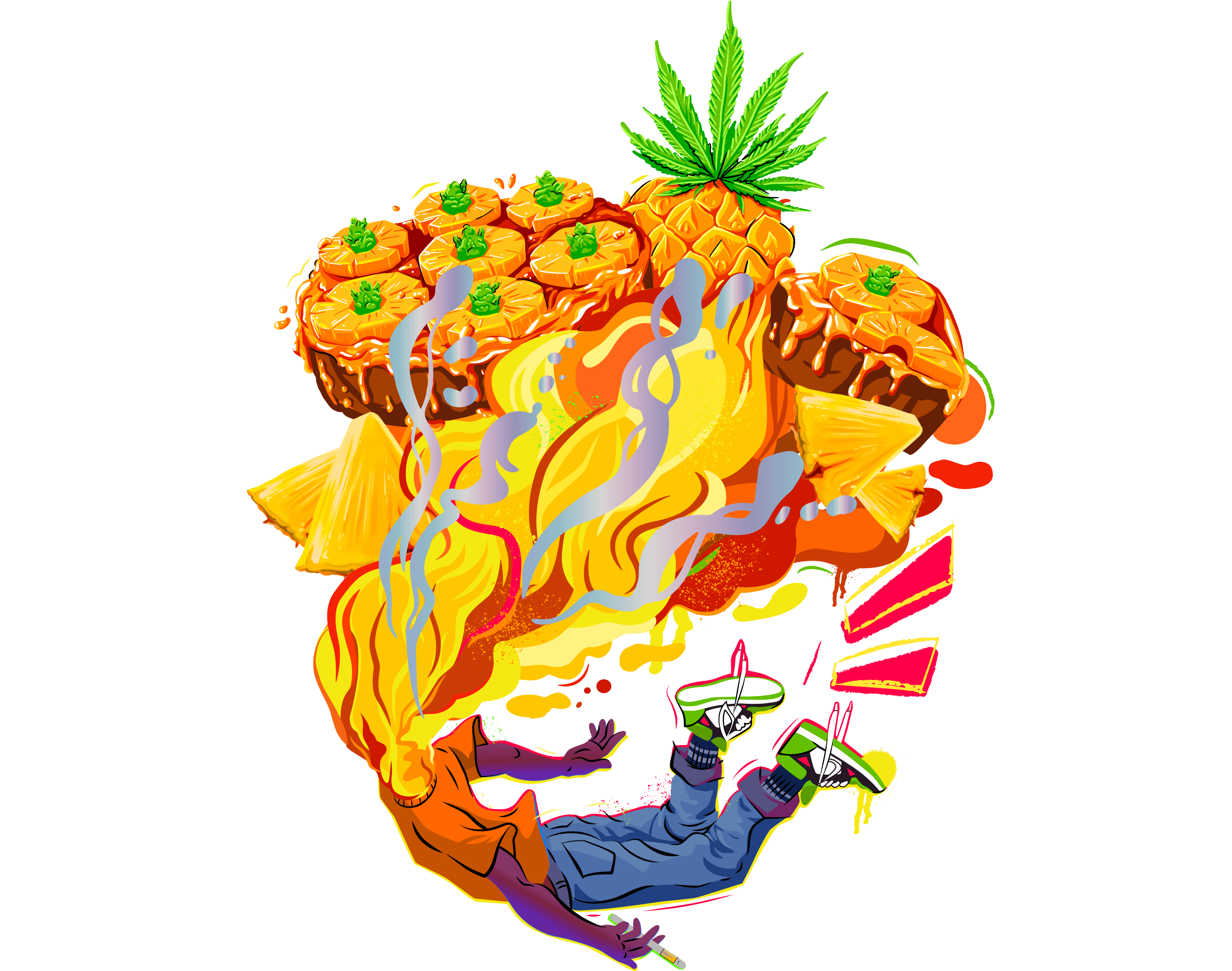 PINEAPPLE CAKE 1G CART - LOUD+CLEAR -  - $21.75 - Vape