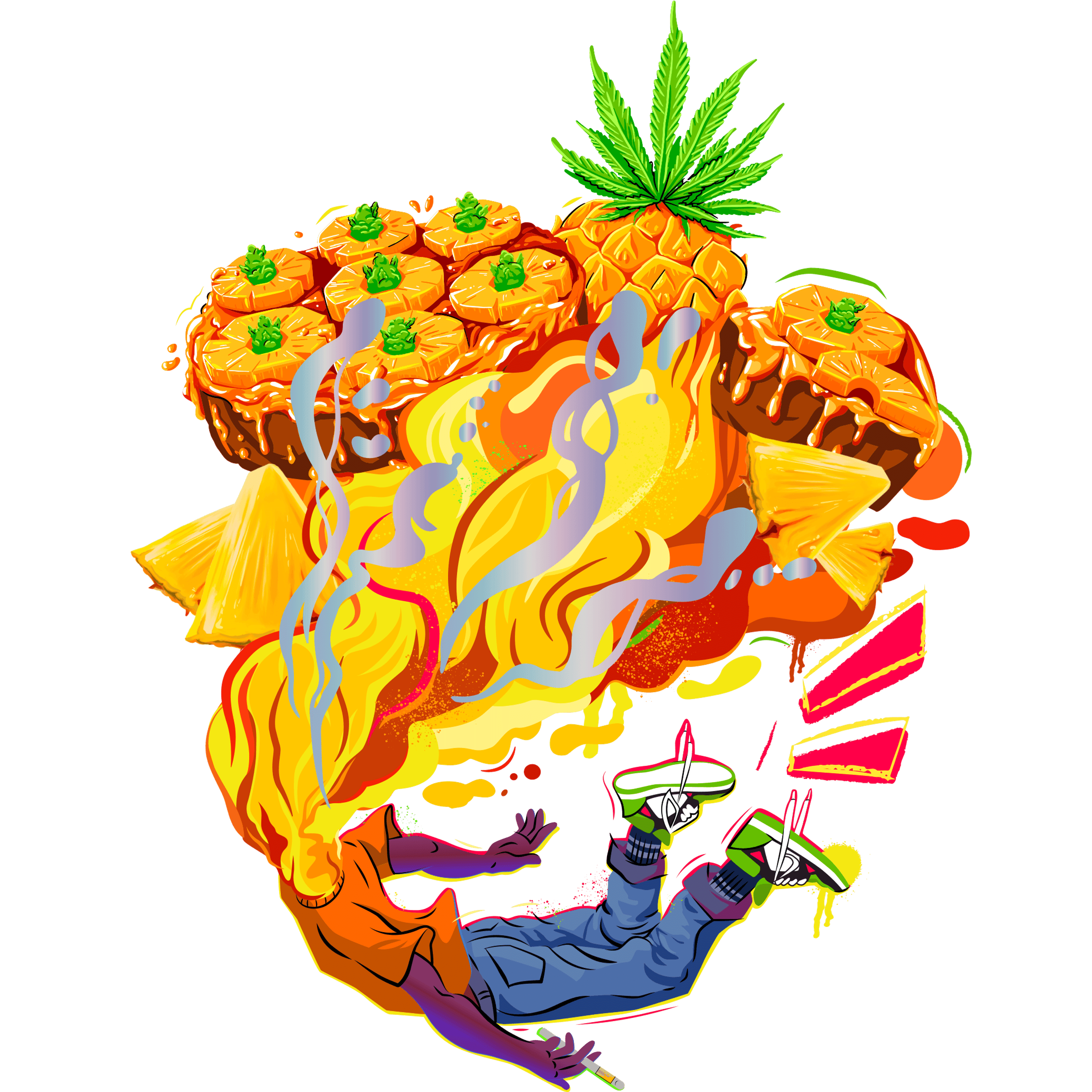 PINEAPPLE CAKE 1G CART - LOUD+CLEAR - - $21.75 - Vape