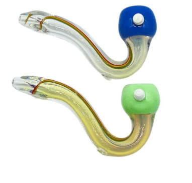 Sherlock Hand Pipe (Assorted Colors) - Glass and Accessories -  - $15 - Paraphernalia