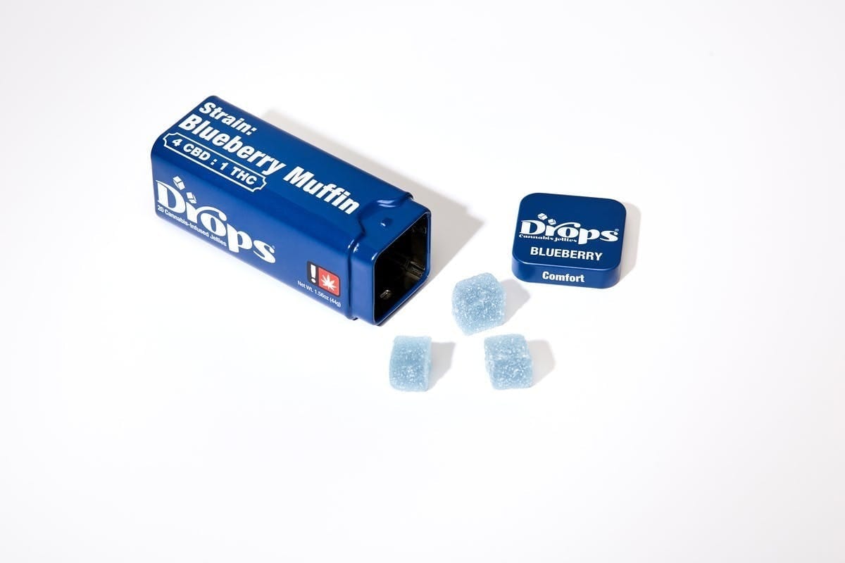 Drops — Enhanced Blueberry - Gentle Relaxation - 20 Piece