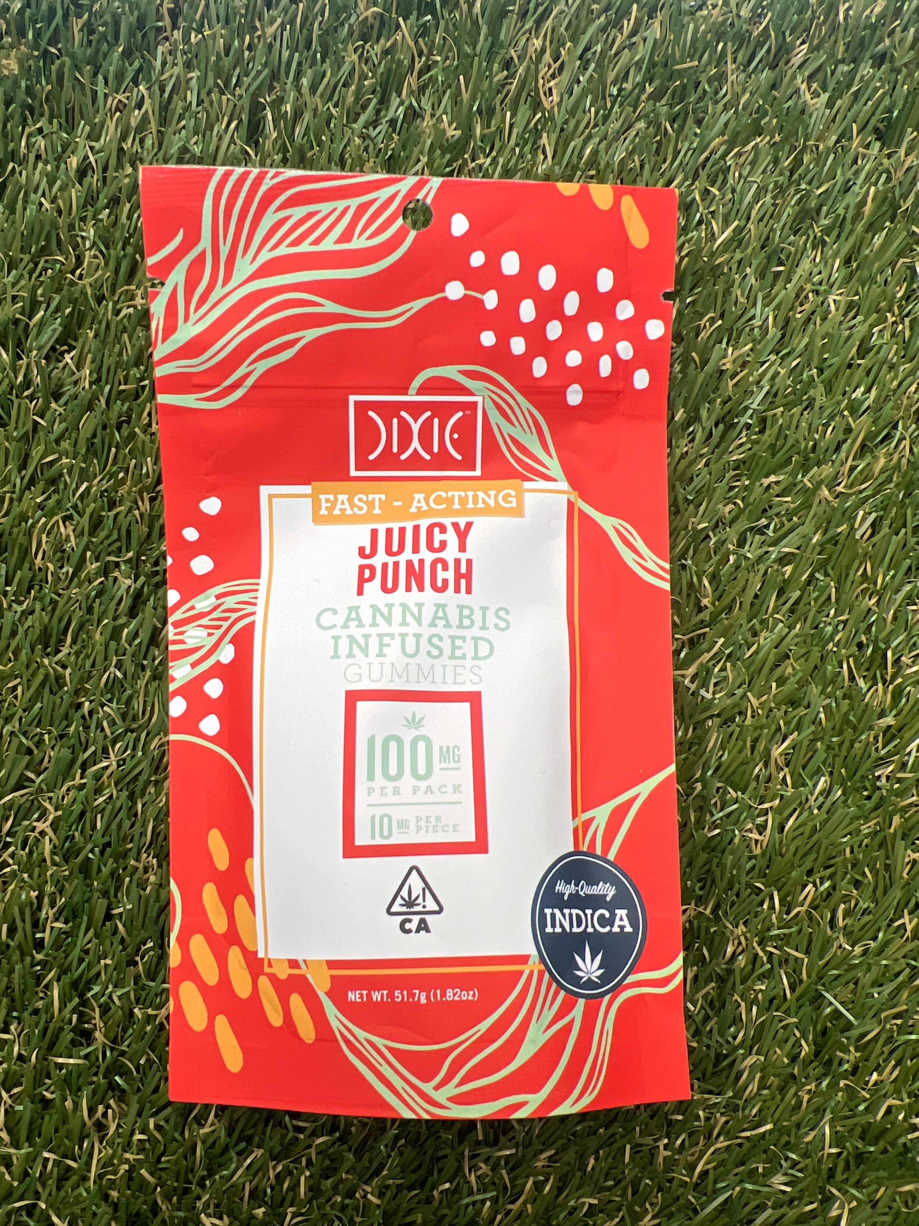 JUICY PUNCH 10MG 10PK GUMMIES - Dixie -  - $13.97 - Edible (weight - each)