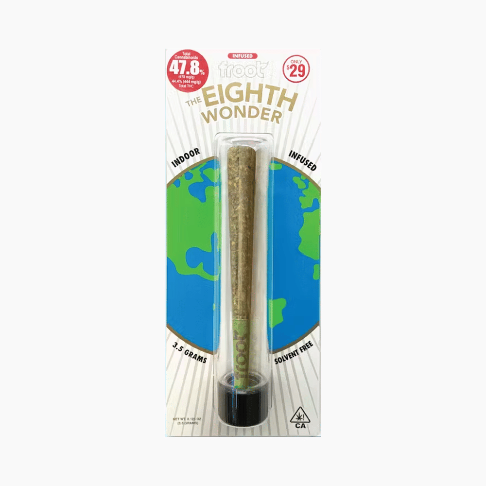 The Eighth Wonder Infused Pre-Roll (3.5G) - Froot - null - $29 - Preroll