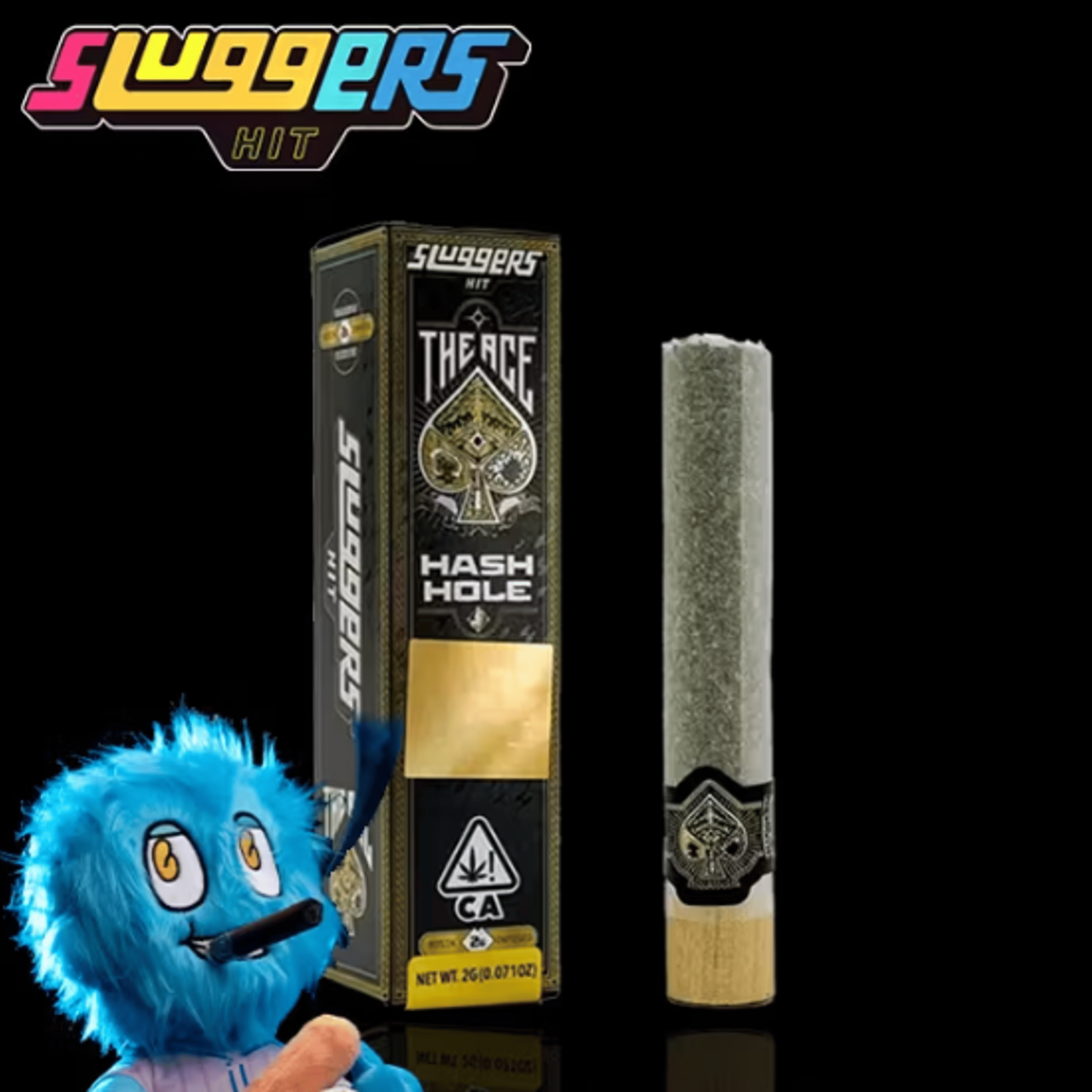 Sluggers - Lemon Cherry Gelato x Euphoria - Hash Hole - 2g - Sluggers - Hash Hole 2g - $35.99 - Hash Holes