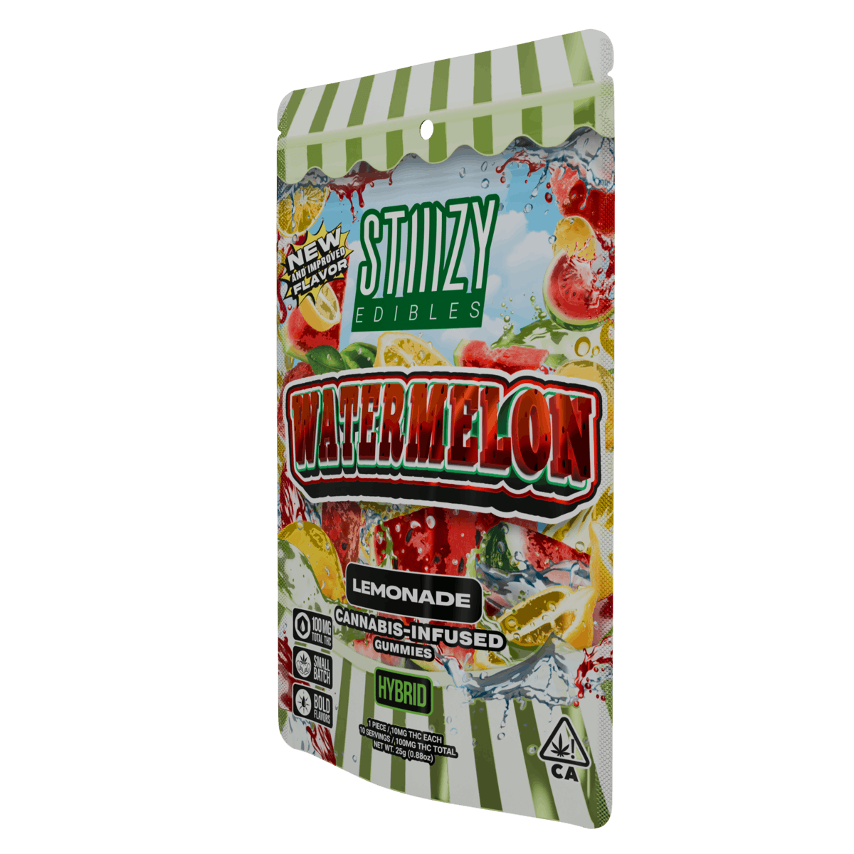 - WATERMELON - 100MG LEMONADE EDIBLES - STIIIZY -  - $8.64 - Edibles
