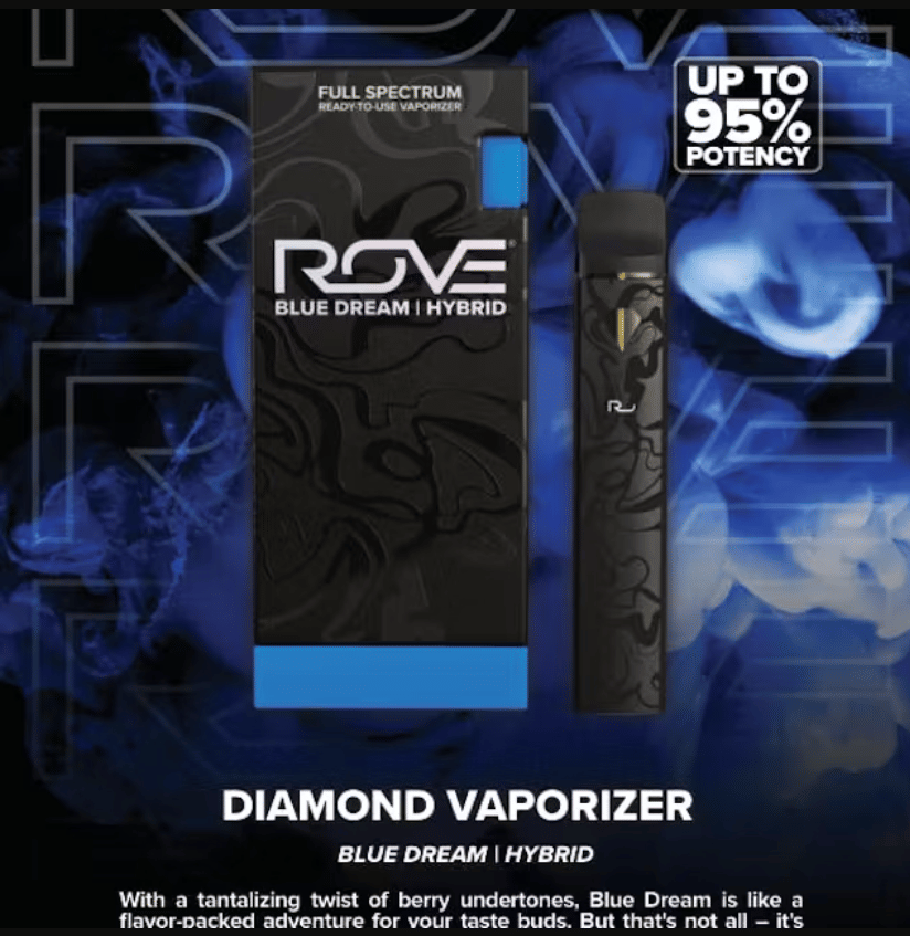 Blue Dream 1g RTU Vape - Rove - null - $46 - Ready To Use Vapes