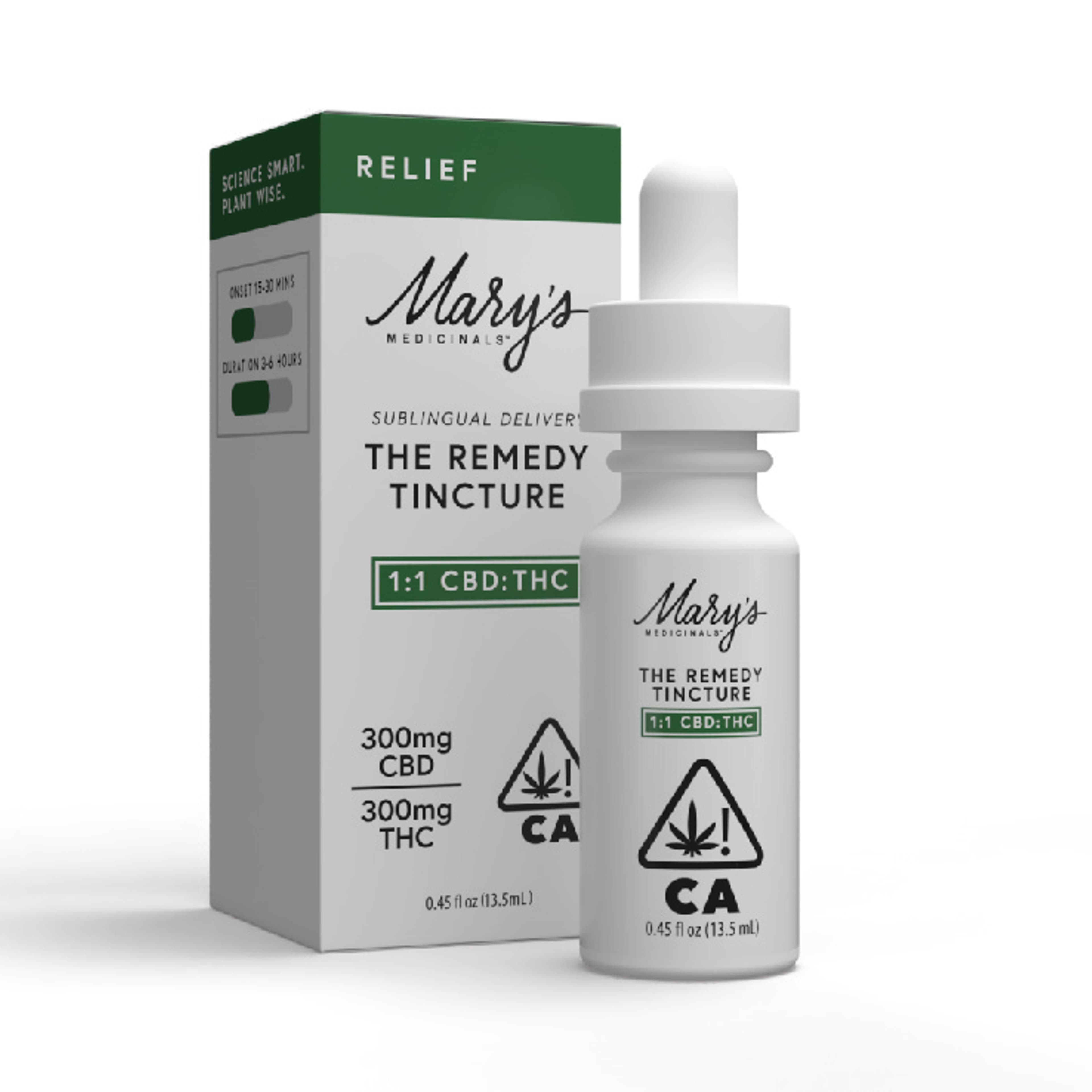 Remedy-Relief-(300mgCBD:300mgTHC) 1:1 - Mary Medincinals - - $35 - Tinctures