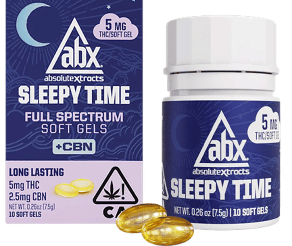 ABX Sleepy Time Capsules - 10 Pack - 25mg - $28.99 - Capsule/Tincture