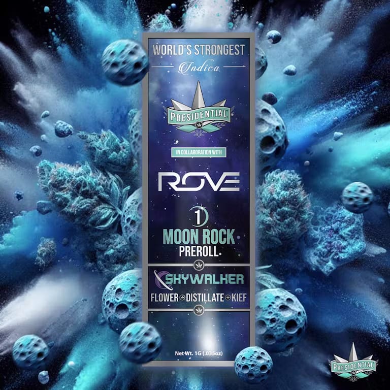 Skywalker | Moon Rock Pre-Roll [1g] - Presidential x Rove -  - $12 - Pre-Rolls
