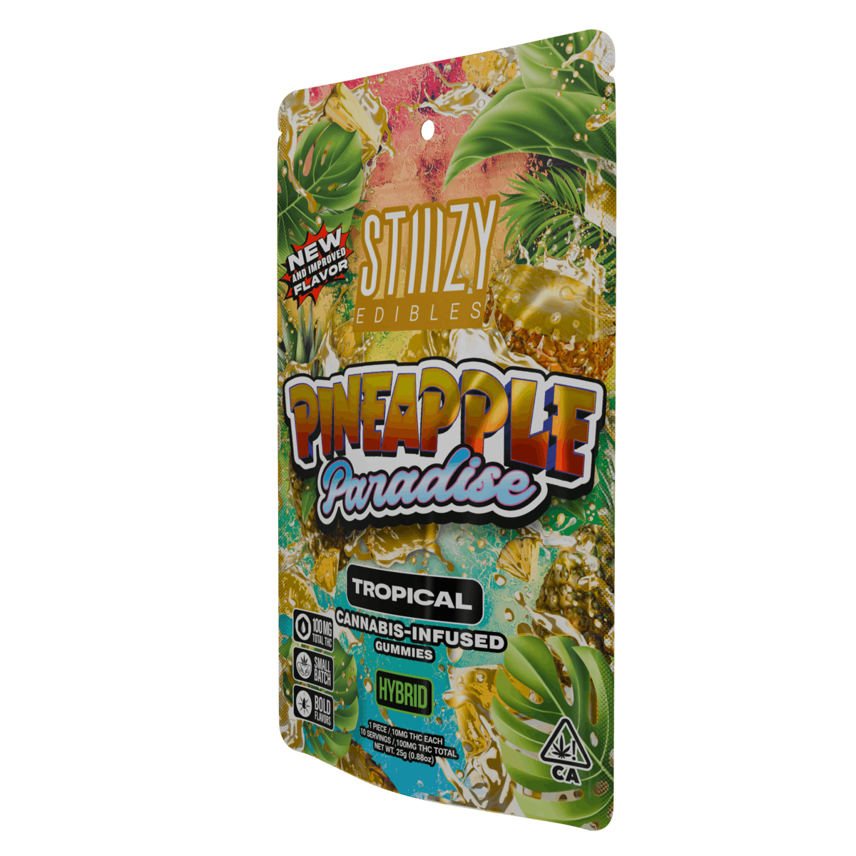 Pineapple Paradise-Gummies 100MG - STIIIZY -  - $8.64 - Edibles