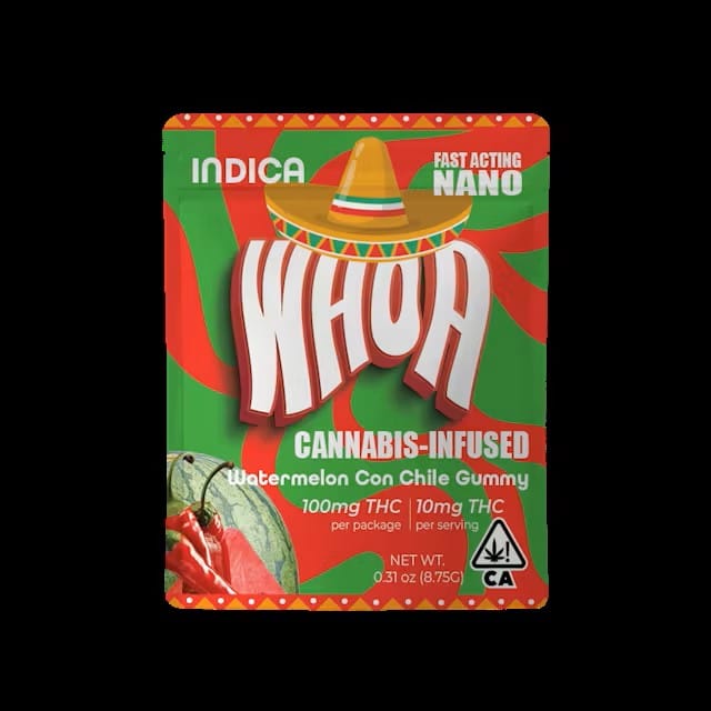Watermelon Con Chile Gummy 100mg - WHOA - null - $5 - Edible