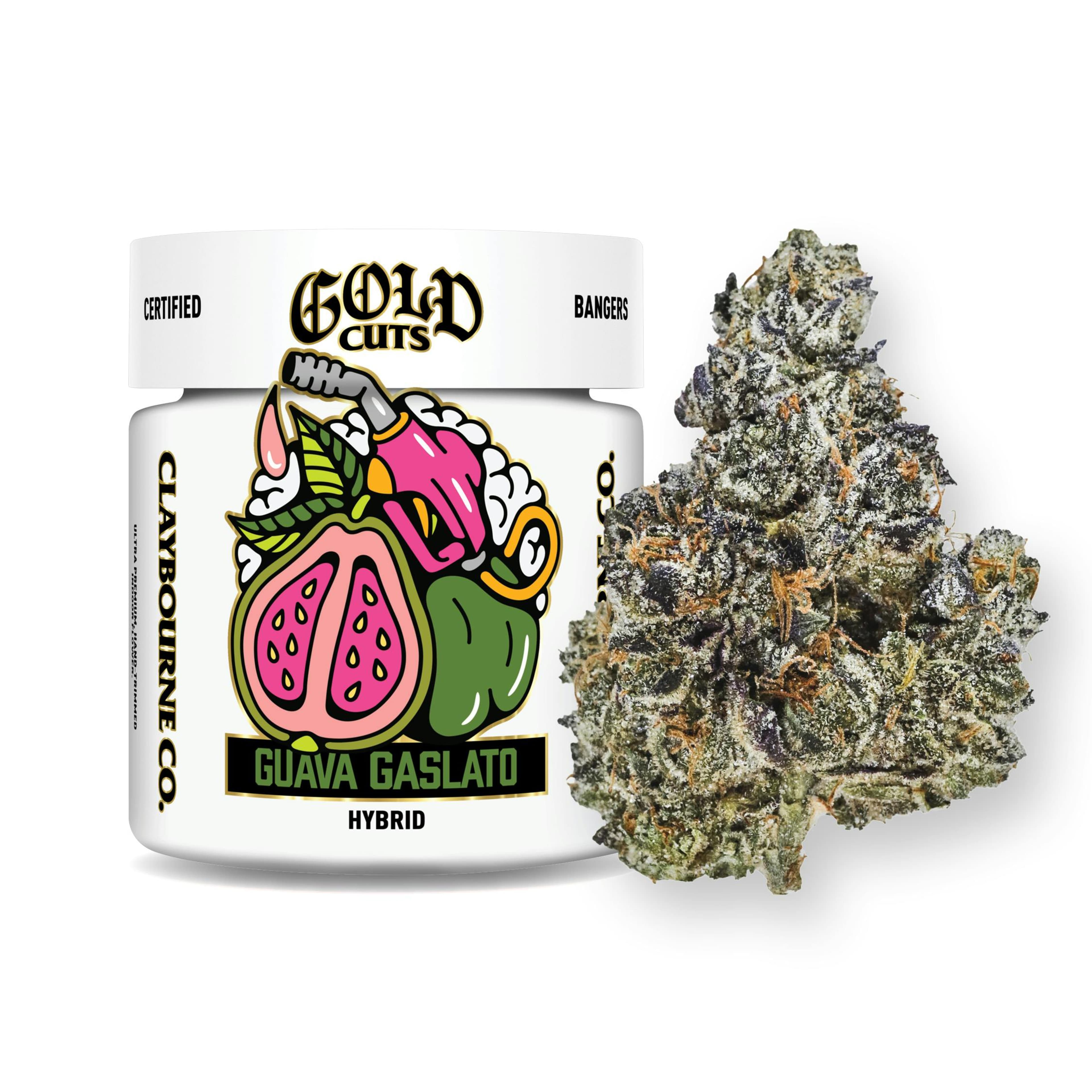 Gold Cuts | Guava Gaslato (Certified Bangers) - 3.5g - Claybourne Co. - - $55 - Flower