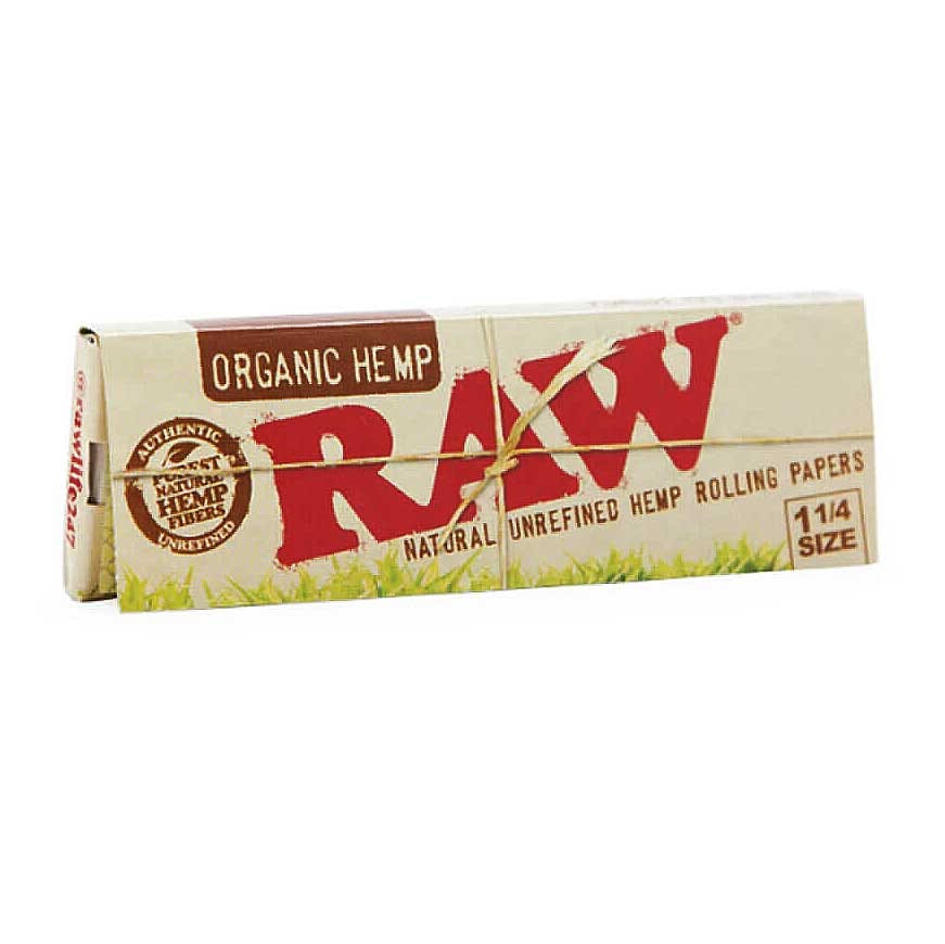 Raw Organic Hemp 1-1/4 (50 Leaves) - Raw - Organic Hemp - $1.99 - Papers / Rolling Trays / Accessories