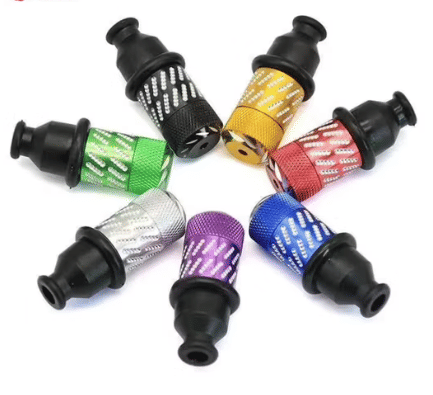 2" Metal One-Hitter Pipe (Assorted Colors) - Glass and Accessories -  - $3 - Paraphernalia