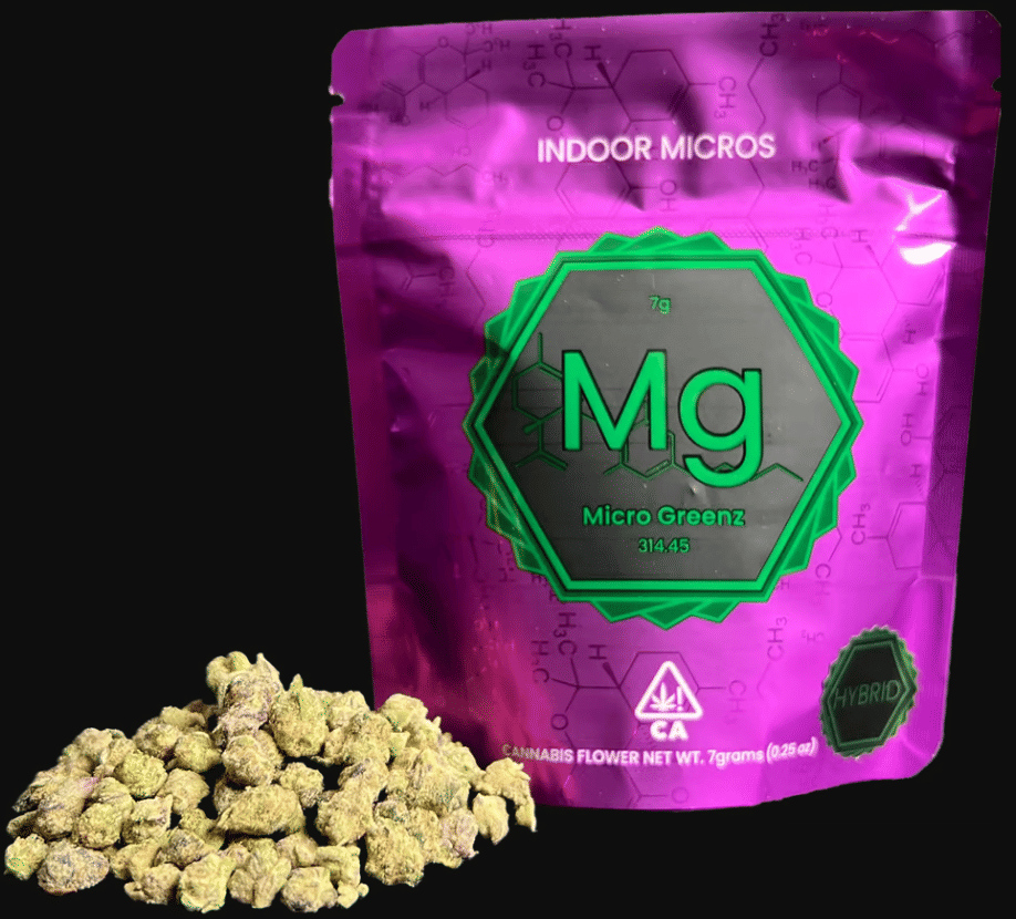 Micro Greenz Indoor Flower 3.5g - White Runtz x Faceoff OG (H) - $13.99 - Pre-Packaged Flowers