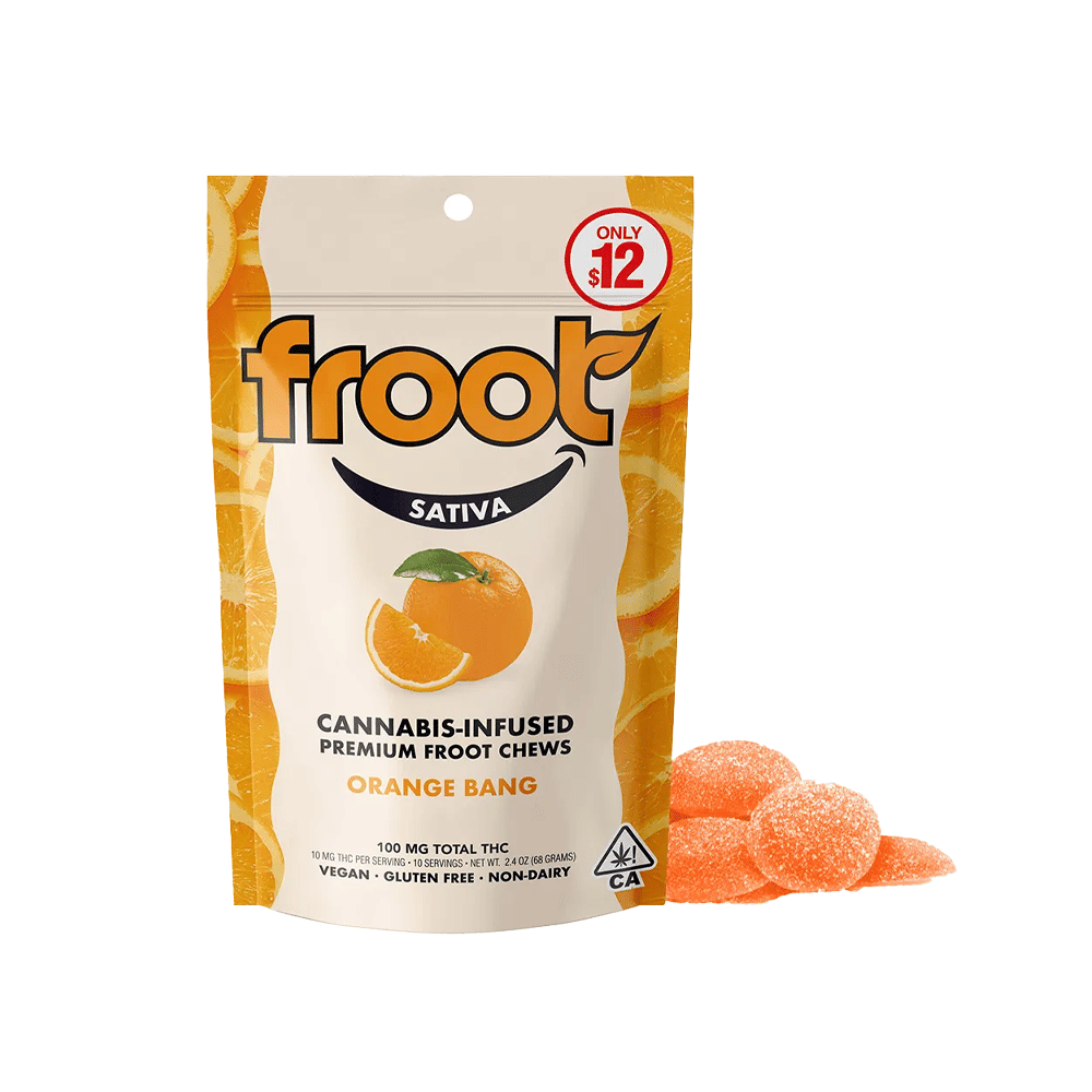 Orange Bang Chews (100Mg) (10Pk) - Froot - null - $12 - Edible