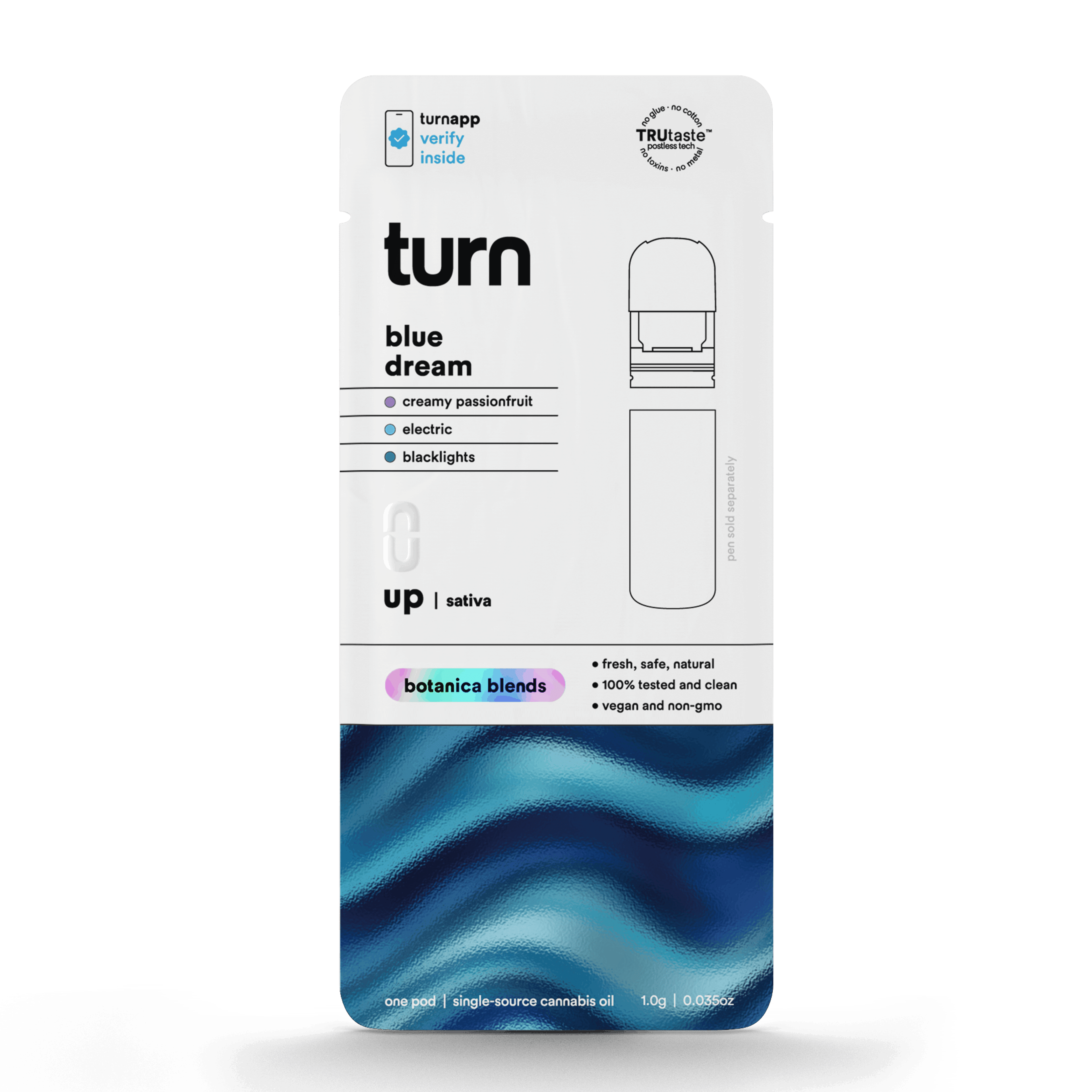 1.0g POD | blue dream | botanica blends | up | - Turn - - $35 - Vape Pens