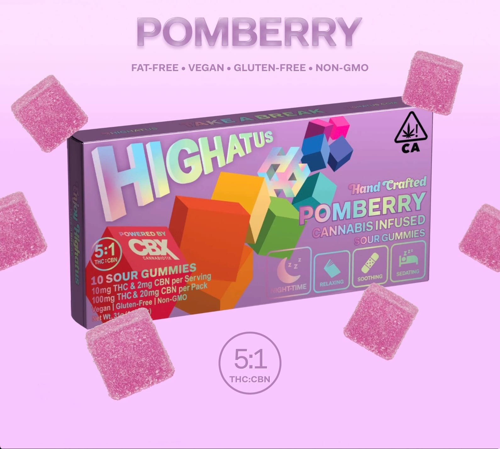POMBERRY CBN GUMMIES - CANNABIOTIX -  - $13 - Edibles