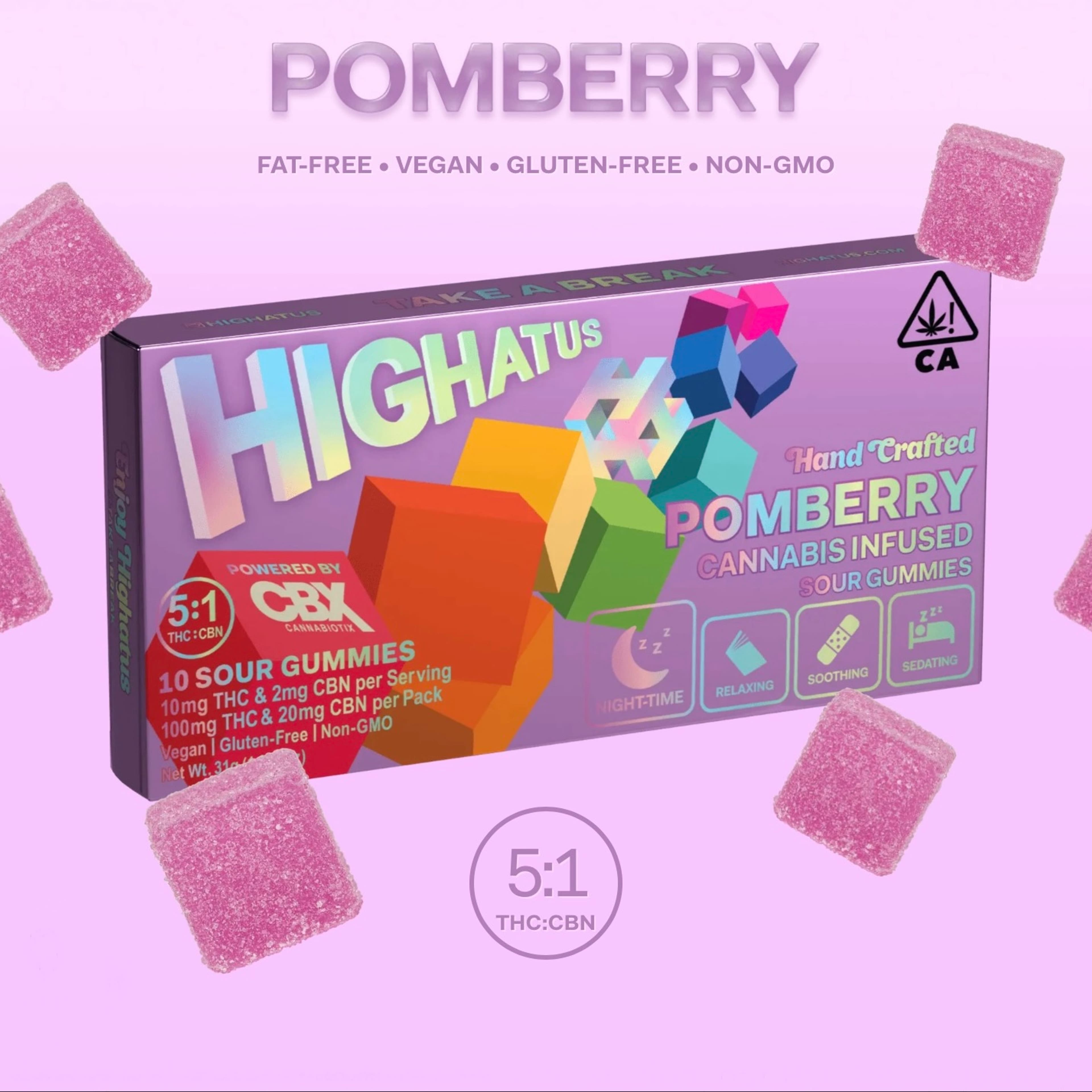 POMBERRY CBN GUMMIES - CANNABIOTIX - - $13 - Edibles
