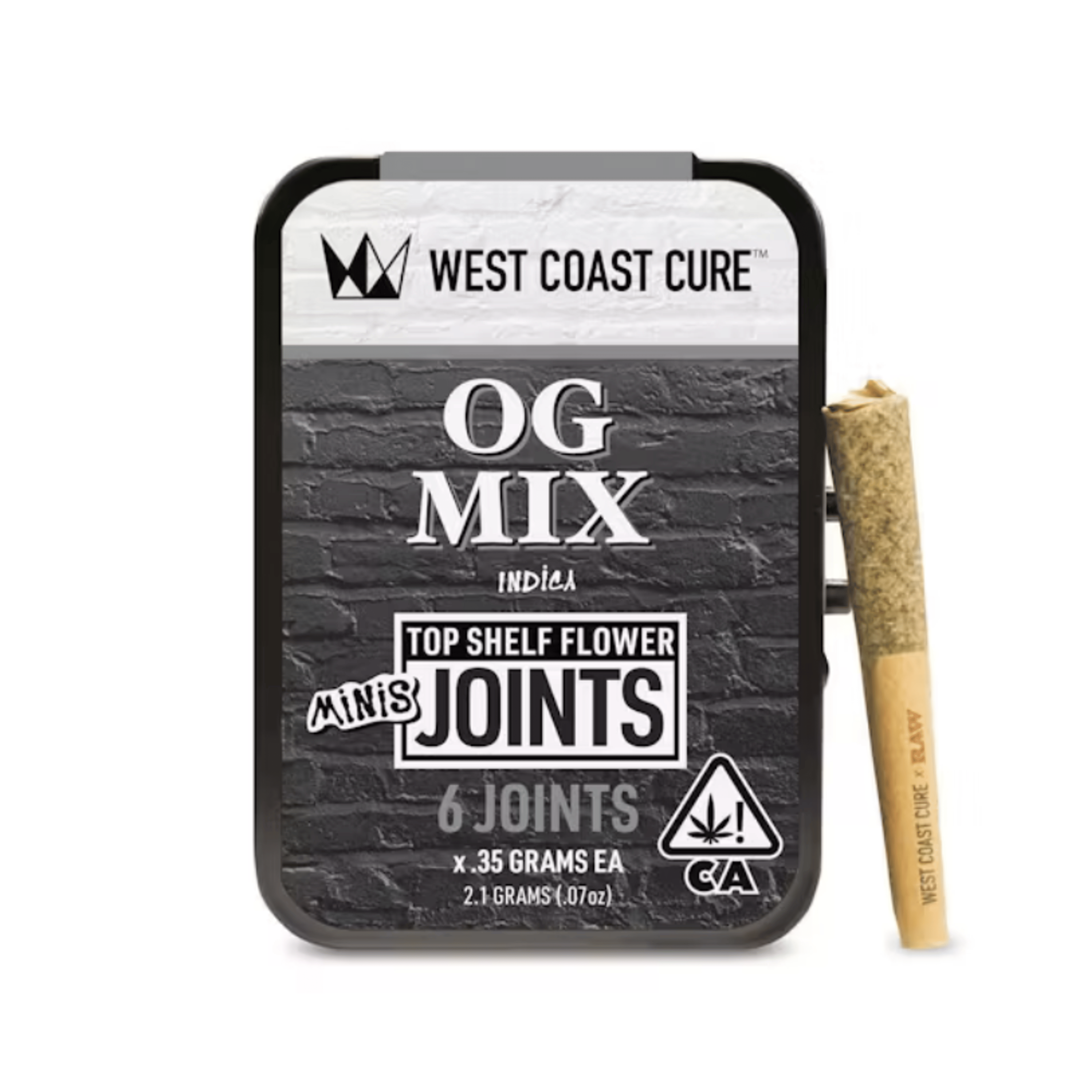 OG Mix .35g 6pk Pre-Rolls - West Coast Cure - null - $22 - Pre-Rolls