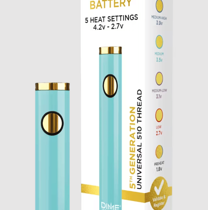 Blue 510 Battery V5.0 - Dime Industries -  - $24 - Accessory