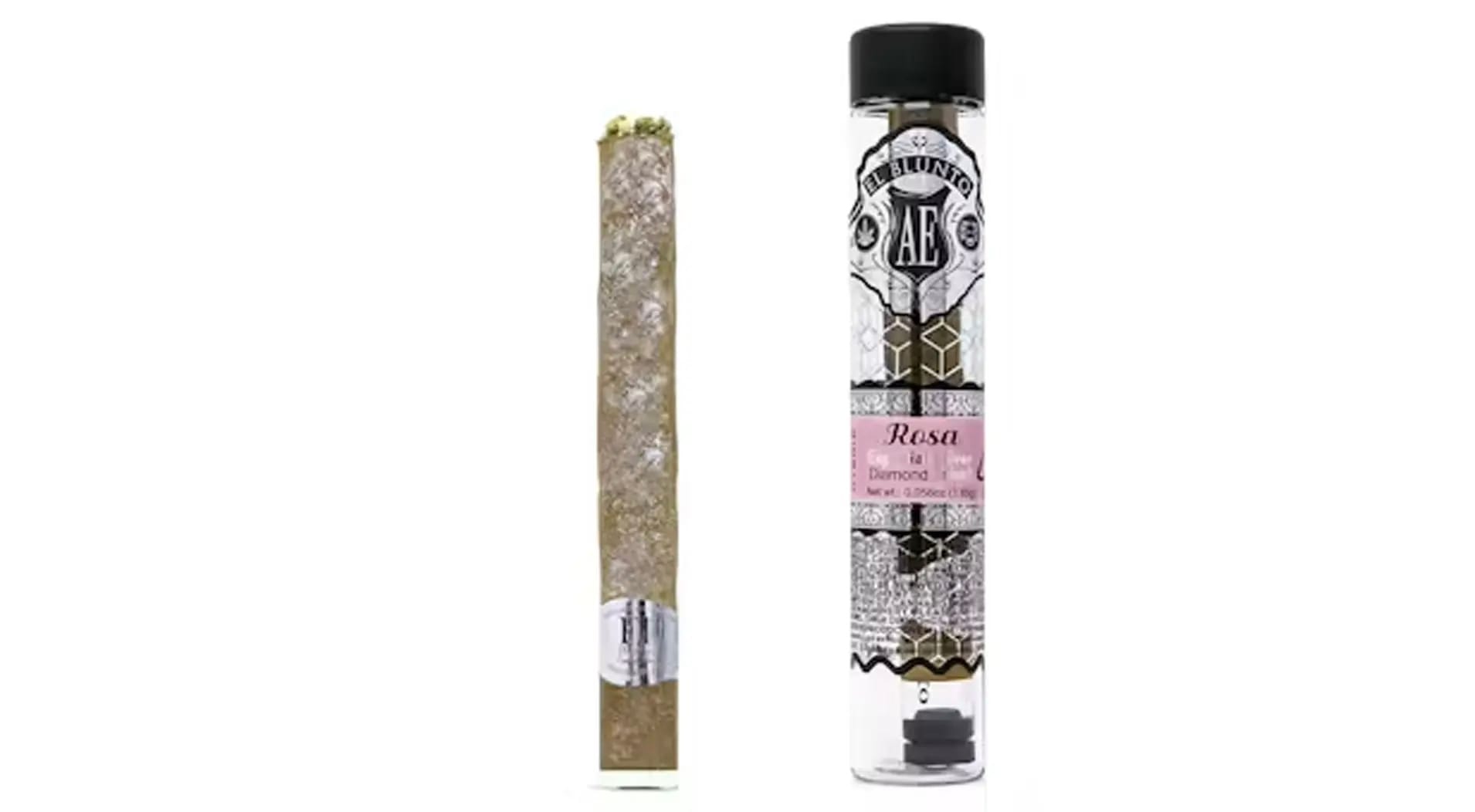 ROSA 1.65g DIAMOND Infused BLUNT - EL BLUNTO -  - $22.50 - Pre-Rolls