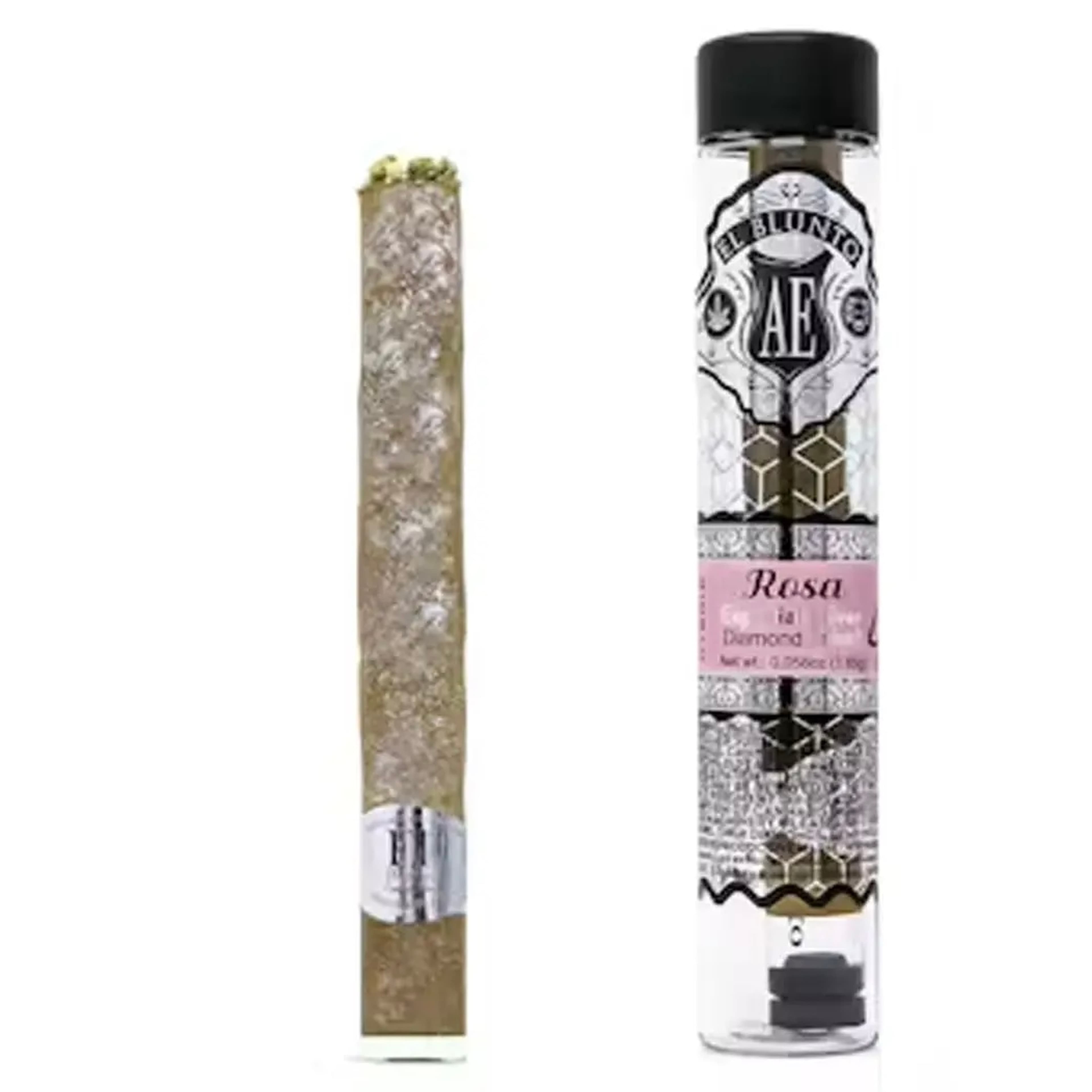 ROSA 1.65g DIAMOND Infused BLUNT - EL BLUNTO - - $22.50 - Pre-Rolls