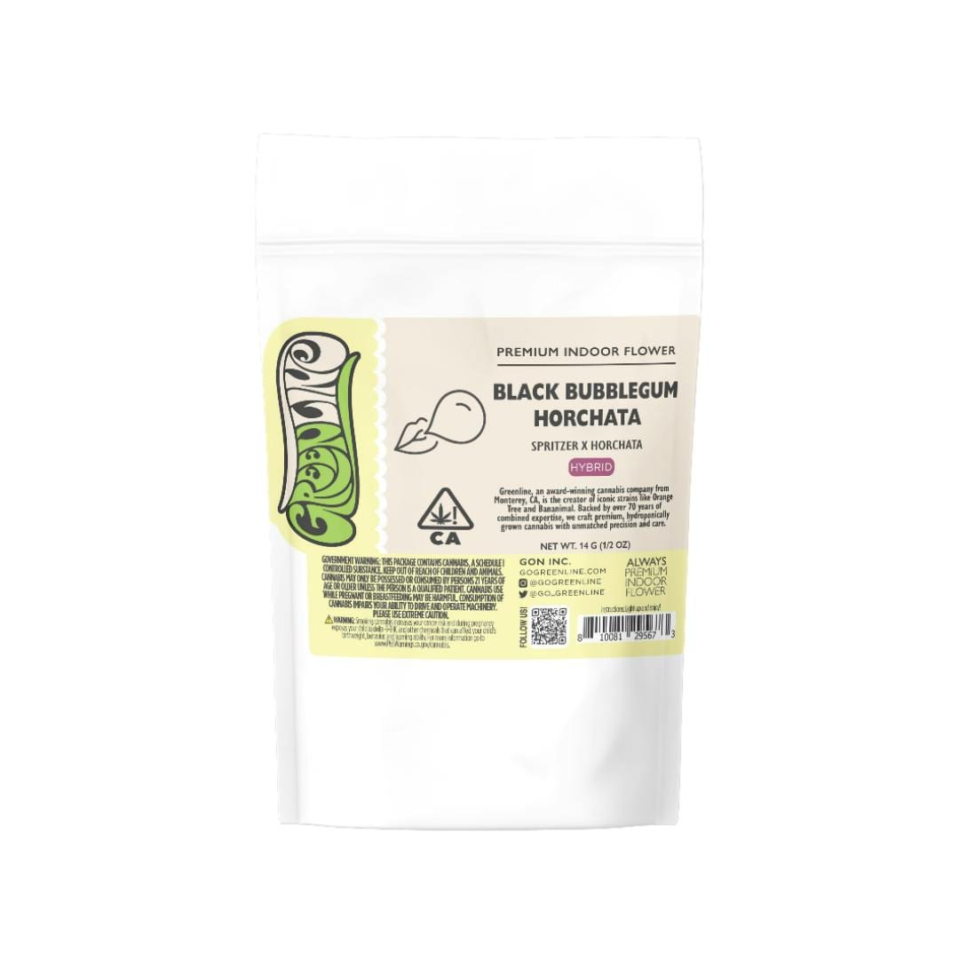 BLACK BUBBLEGUM HORCHATA 14G - Greenline -  - $63 - Flower