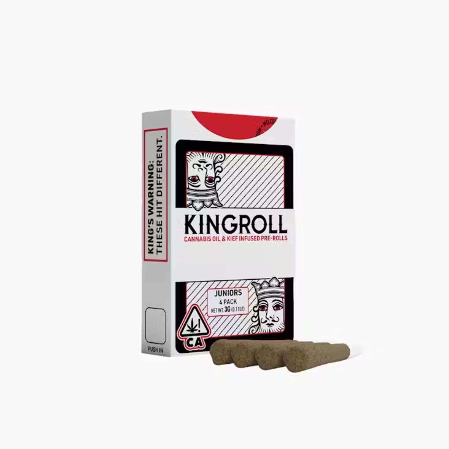 Grandi Guava x Grapefruit Romulan Infused Kingroll 4pk - Kingpen -  - $32 - Preroll
