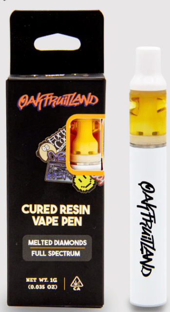Oakfruitland — OakFruitland Cured Resin 1G Vape Pen