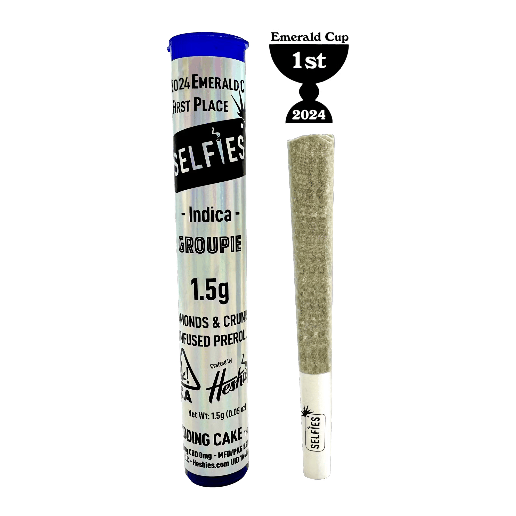 Durban Cookies - Groupie Infused - Pre-Roll - SELFiES - 1.5g (Single) - $15.99 - Infused Pre-Rolls