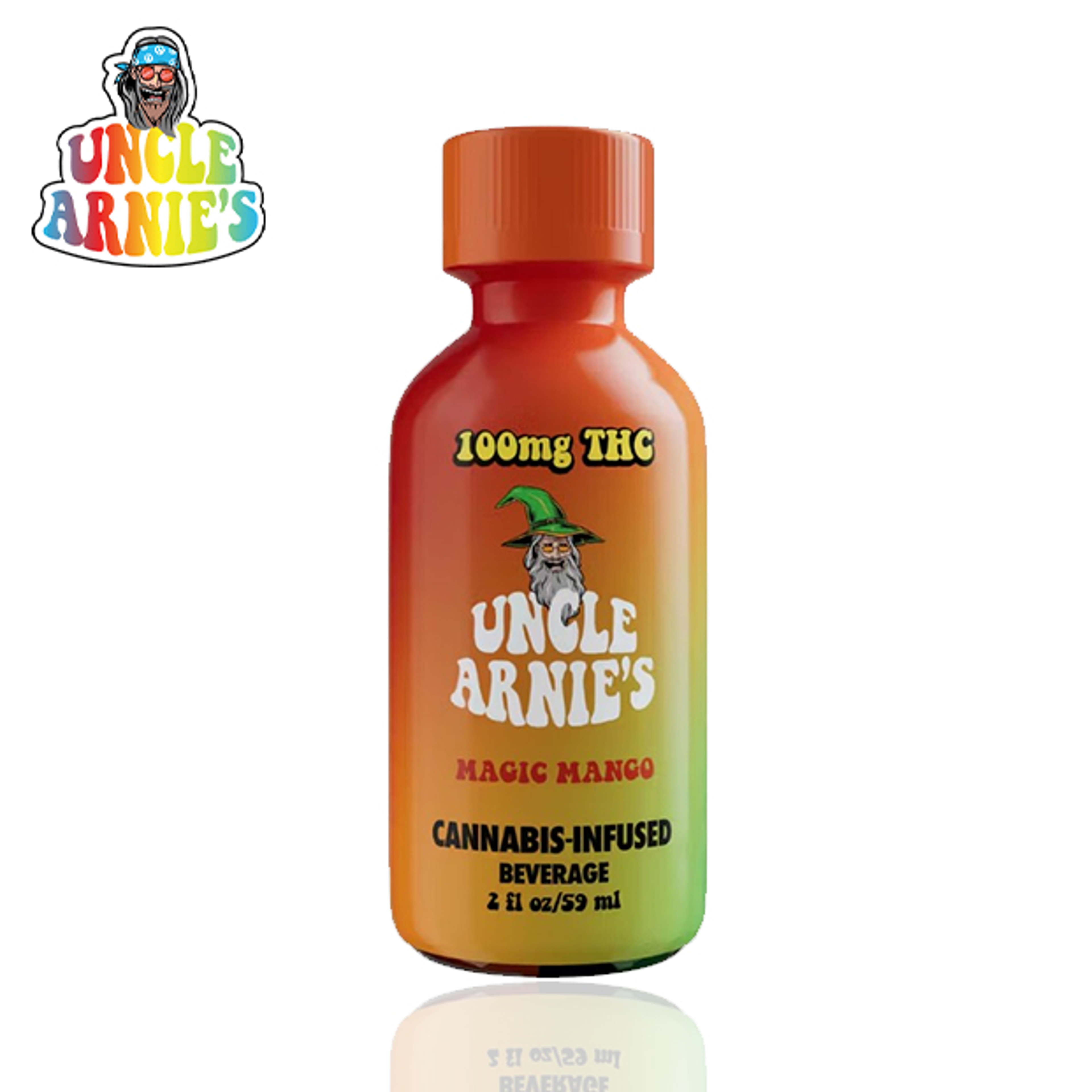 Uncle Arnies - Magic Mango - 100mg - Uncle Arnies - - $7.99 - Beverages