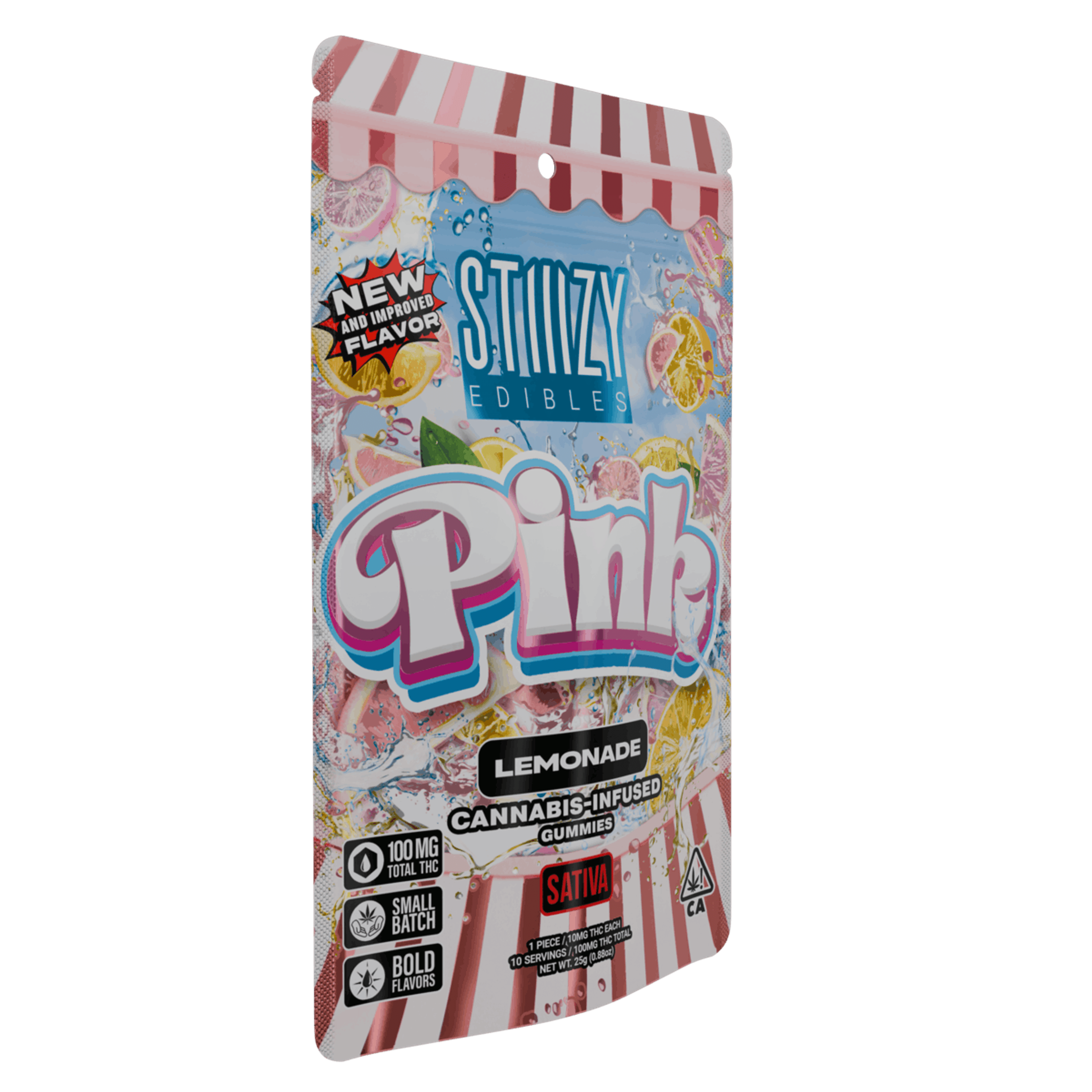- PINK LEMONADE EDIBLES - STIIIZY - - $8.64 - Edibles