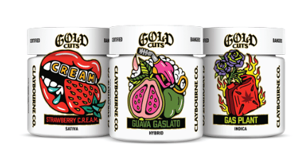 Guava Gaslato 3.5G Gold Cuts flw - Claybourne -  - $41.25 - Flowers