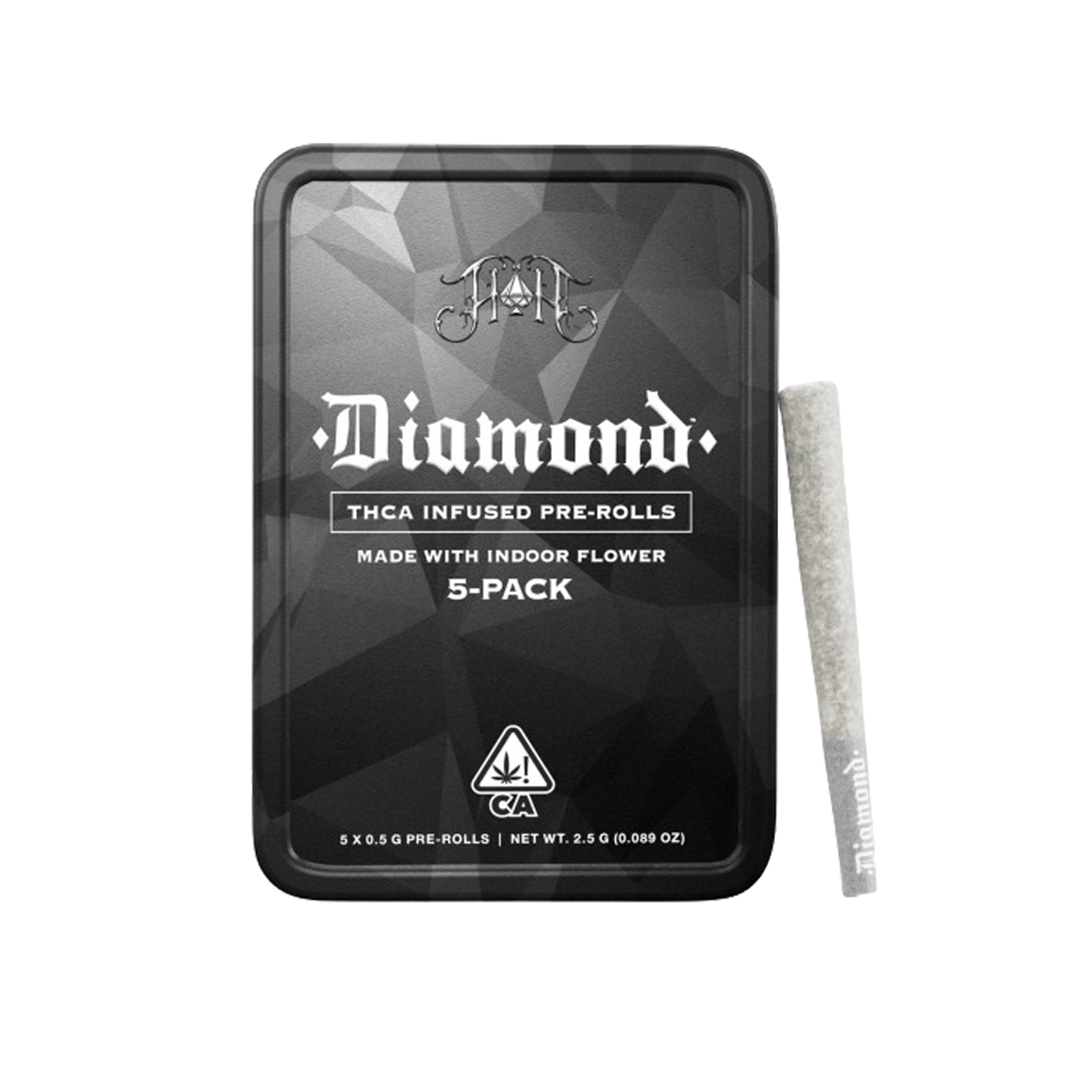 Kush Mints X Cam Diamond Infused Pre-Rolls (5Pk) (2.5G) - Heavy Hitters - (5Pk) (2.5G) - $40 - Preroll