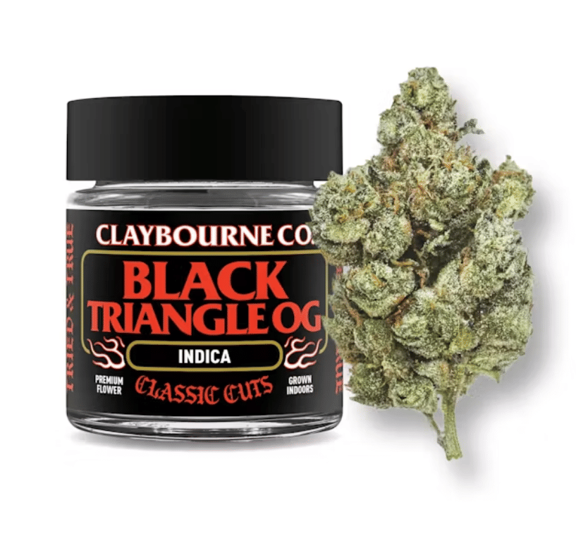 Black Triangle OG 3.5g - Claybourne - null - $40 - Flower