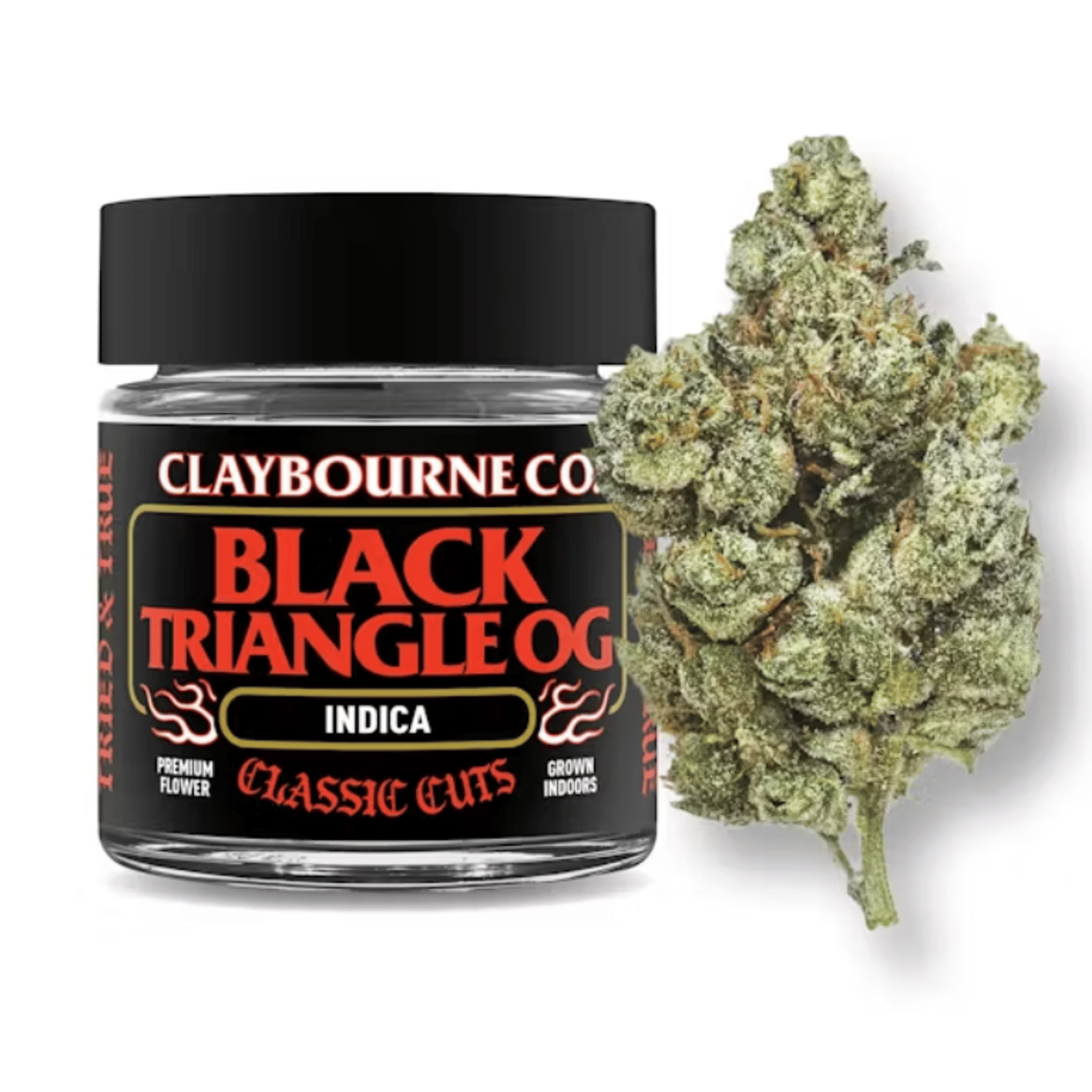 Black Triangle OG 3.5g - Claybourne - null - $40 - Flower