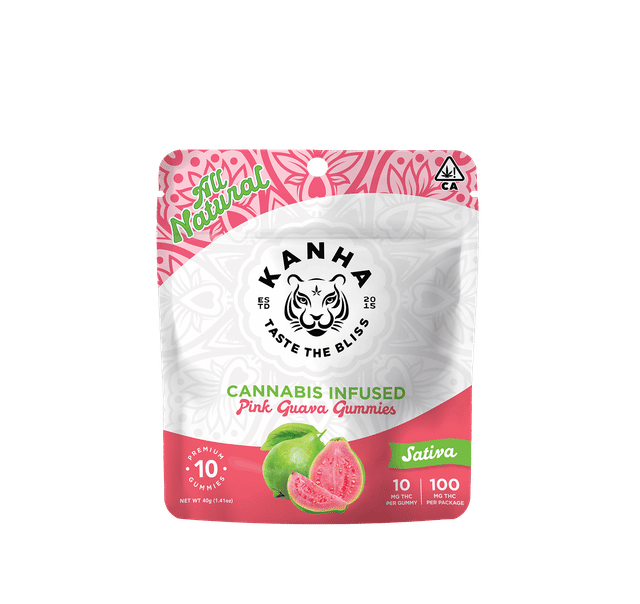 KANHA Classic - Pink Guava Gummies 100mg