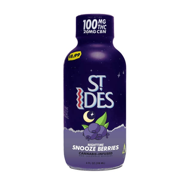St. Ides — Snooze Berries 5:1 THC/CBN 100mg Shot