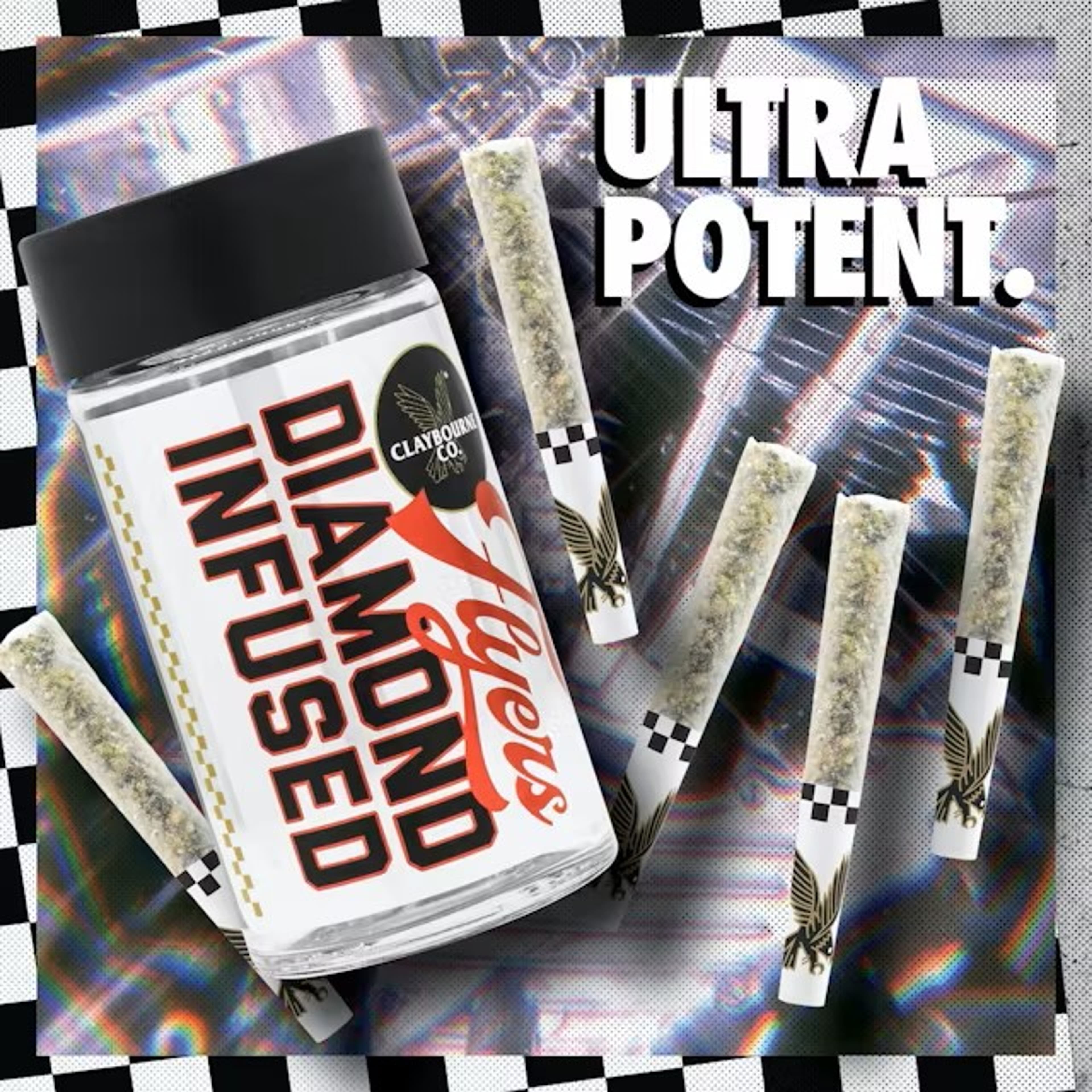 Lemon Drop 5pk Diamond Pre-Rolls - Claybourne - null - $35 - Pre-Rolls