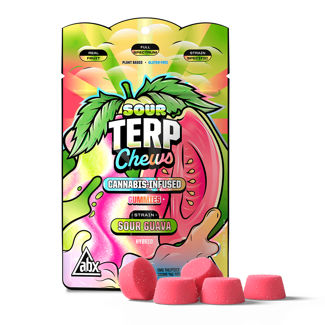 SOUR GUAVA 20CT 100MG - ABX -  - $11 - Edibles