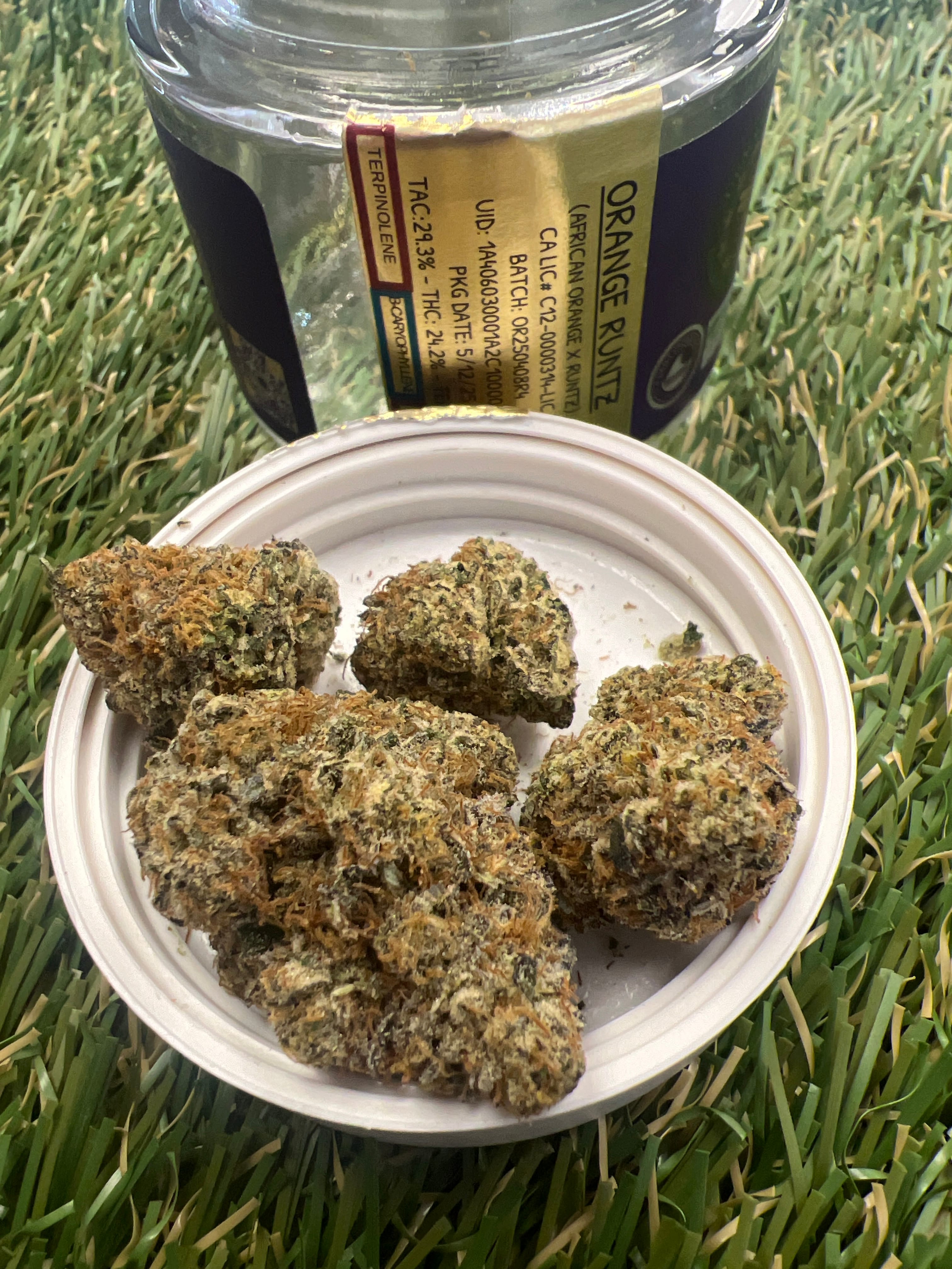 ORANGE RUNTZ 3.5G - MOON VALLEY CANNABIS -  - $36 - Flower