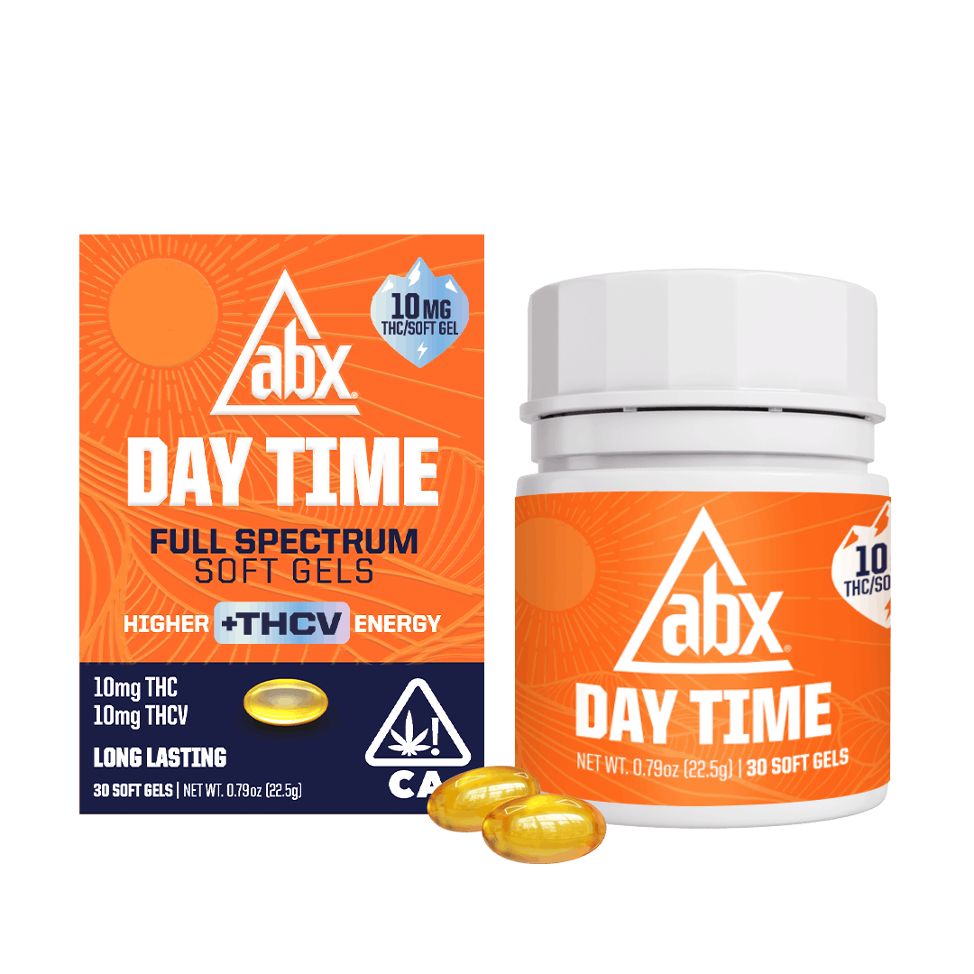 ABX Day Time - 10mg THC + 10mg THCV Soft Gels - 30ct - ABX -  - $66.50 - Edibles