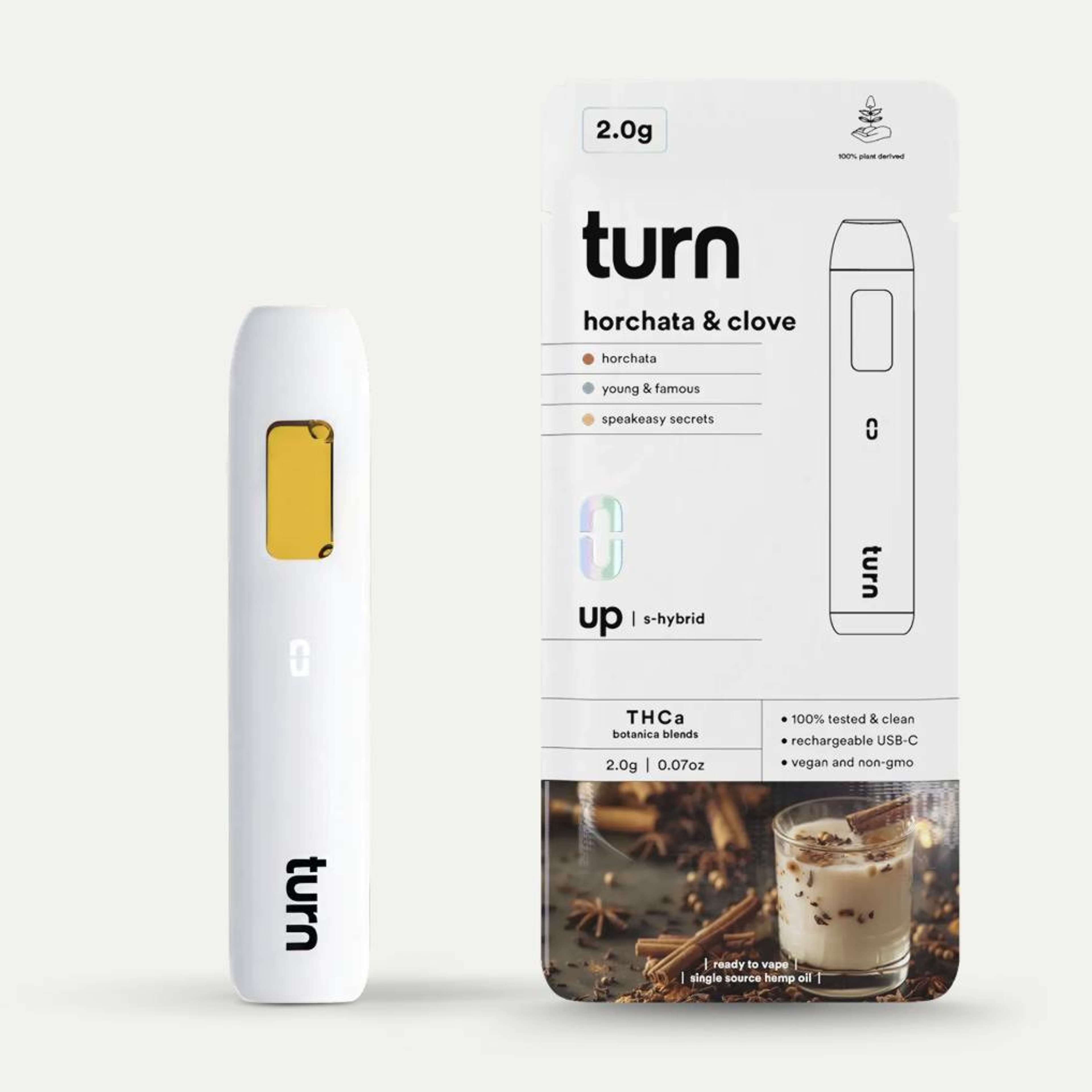 Horchata & Clove - 1G All-In-One - Turn - Horchata & Clove AIO (S) - $29 - Cartridges