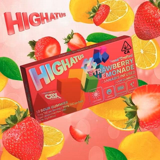Sour Strawberry Lemonade - Highatus - null - $17 - Edible