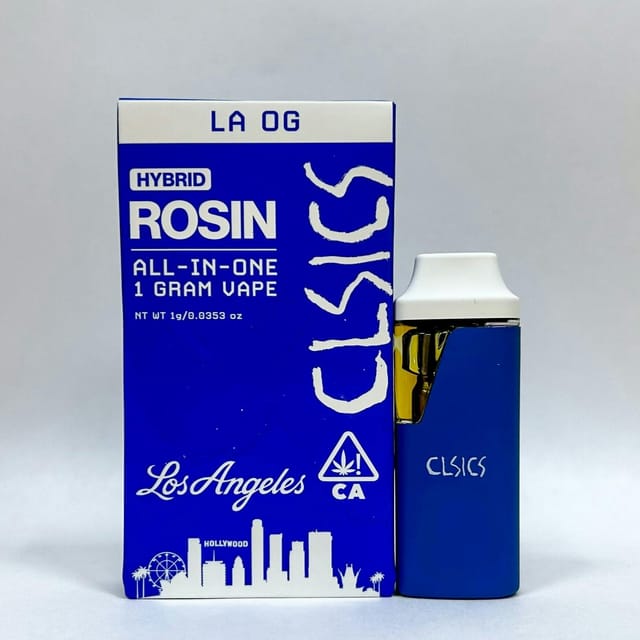 CLSICS Live Rosin 1g All In One Cartridge - LA OG