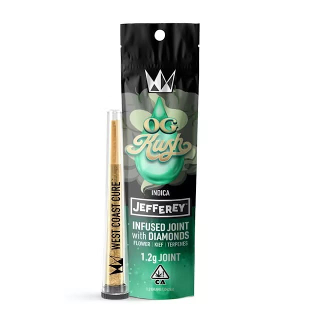 Jeffery - OG Kush 1.2g Pre-Roll - West Coast Cure - null - $15 - Pre-Rolls