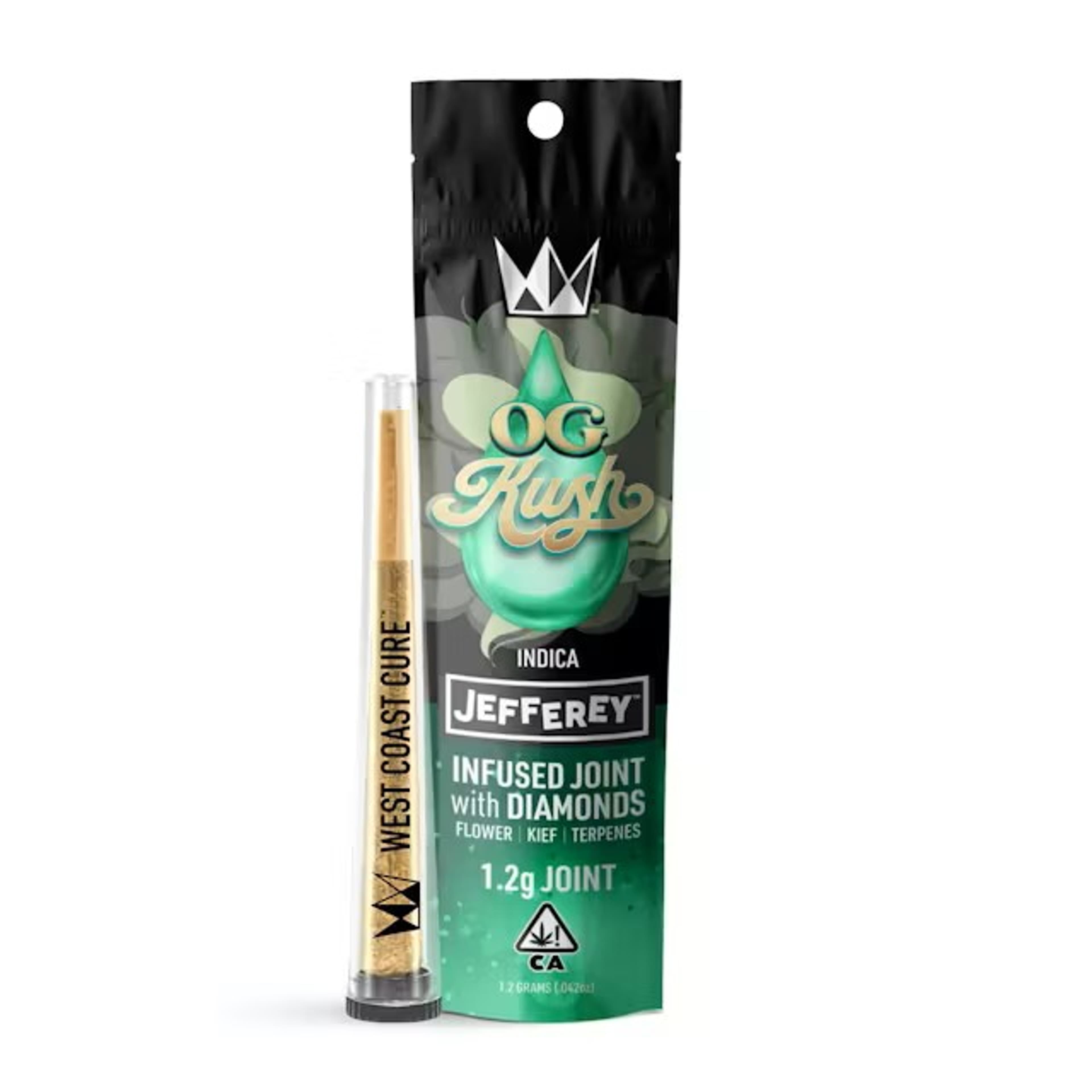 Jeffery - OG Kush 1.2g Pre-Roll - West Coast Cure - null - $15 - Pre-Rolls
